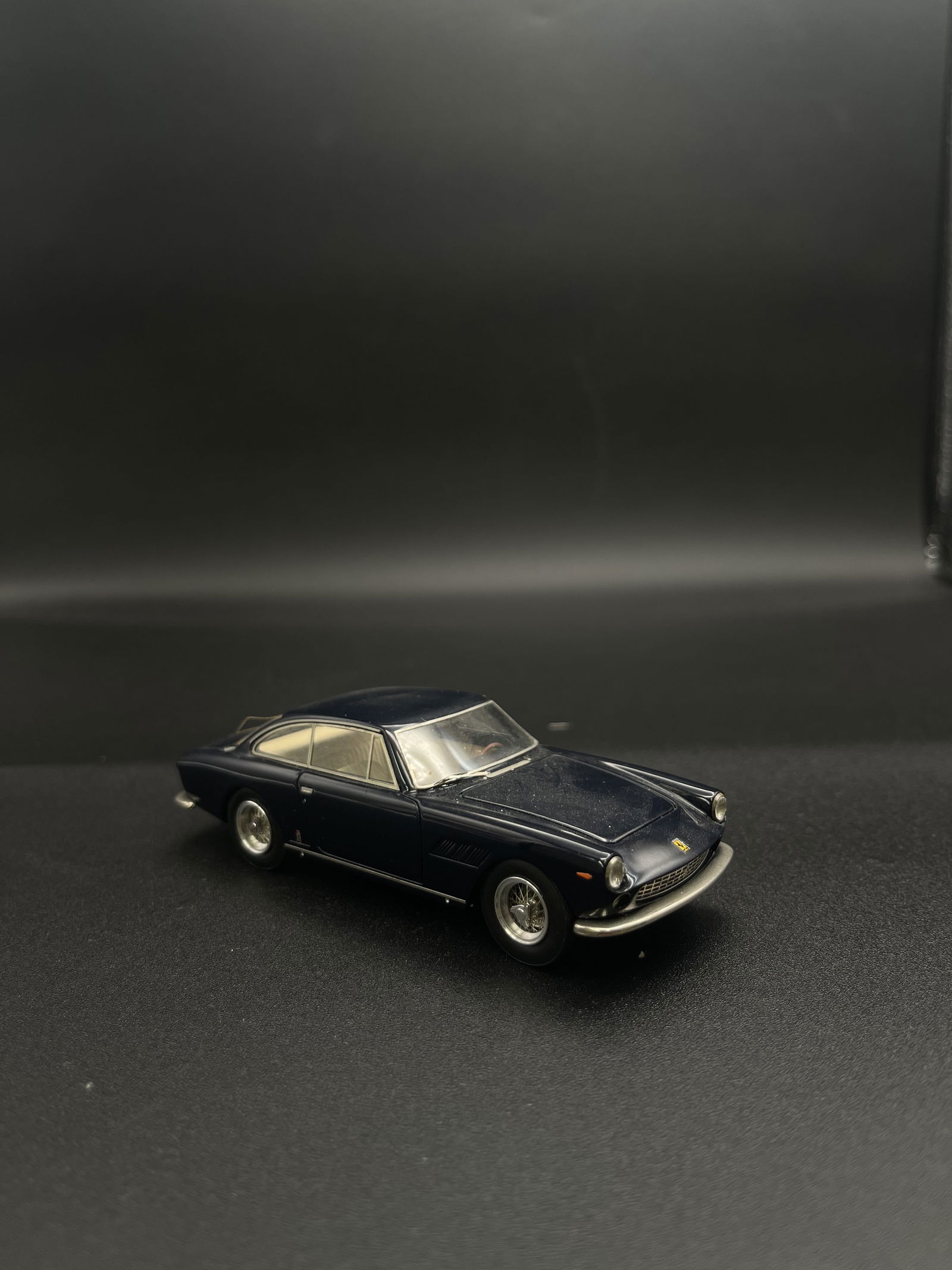 Vintage Model Car 1:43 Blue Ferrari 330 GT 2+2 1965 BBR - Italy (1 of 5)