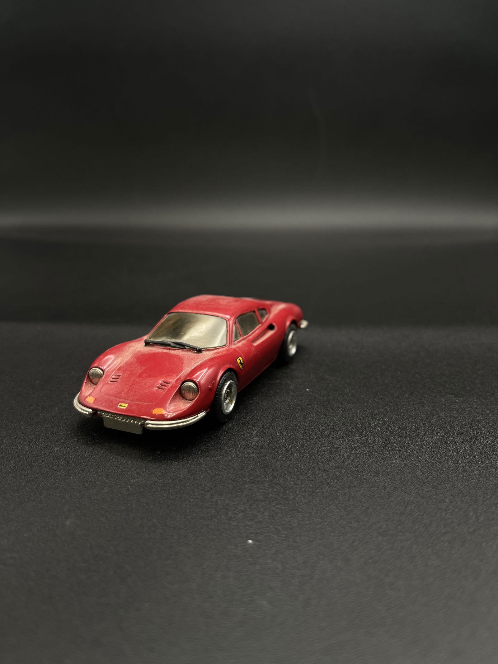 Vintage Model Car 1:43 Red Ferrari 246 Dino Western Models - England (1 of 5)