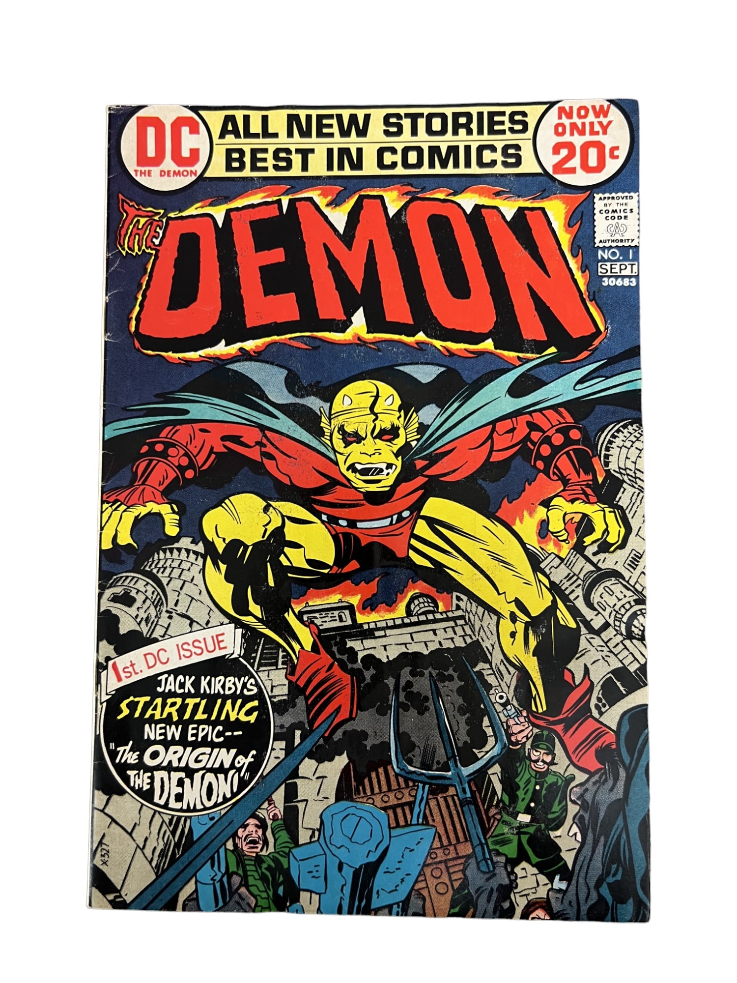 DEMON #1 DC 1st Appearance The Demon (Etrigan) & Randu Comic Book (1 of 3)
