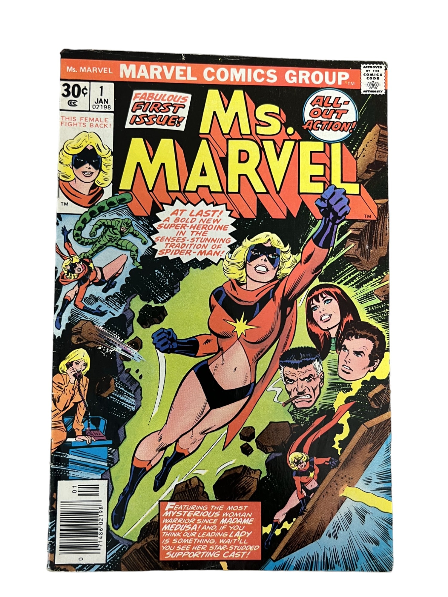 Ms. Marvel #18 - 1st Full App Mystique Dave Cockrum Cover 1978 Comic Book (1 of 6)