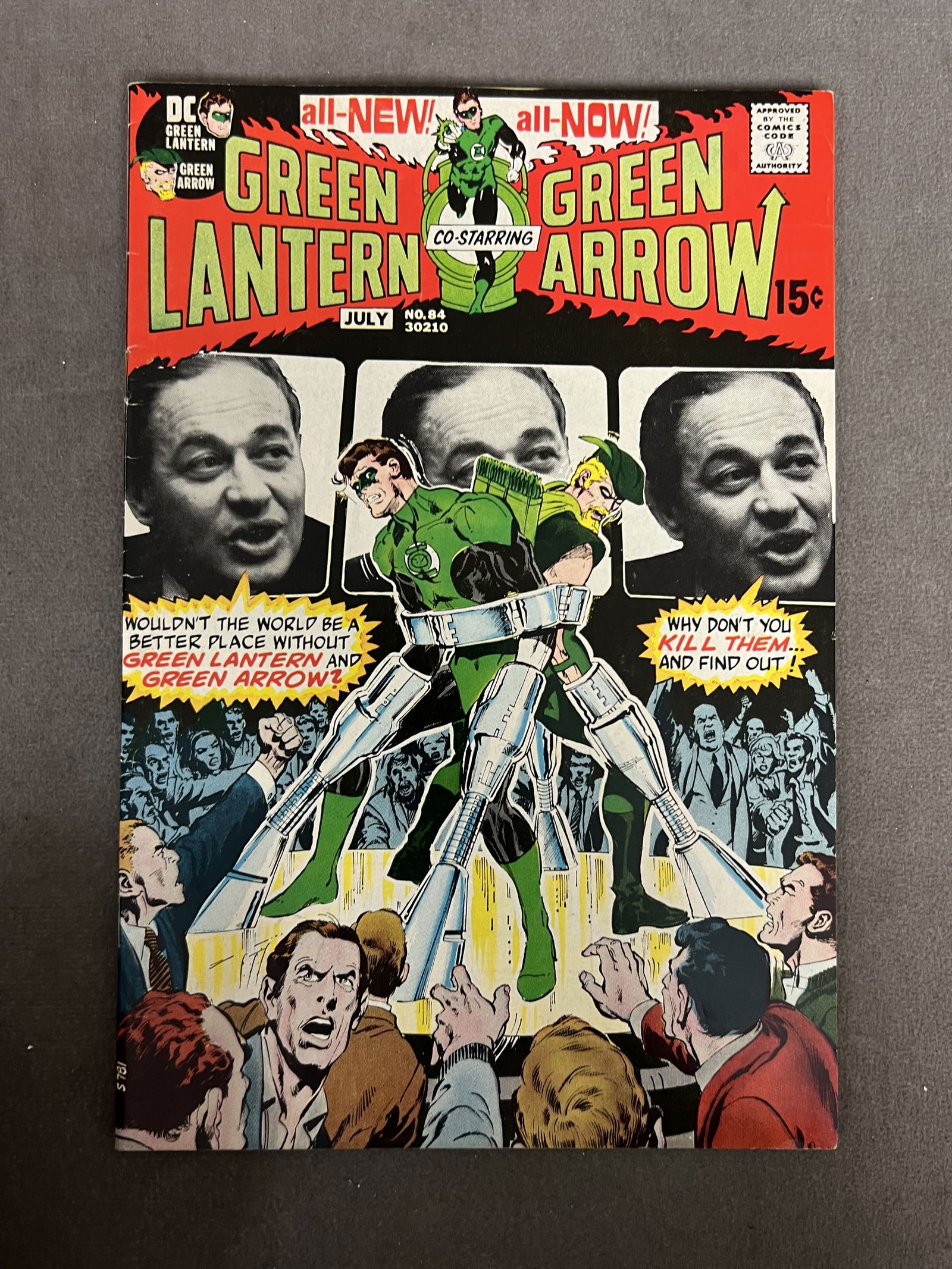 Green Lantern #84 (DC Comics 1971) ** Neal Adams (1 of 3)