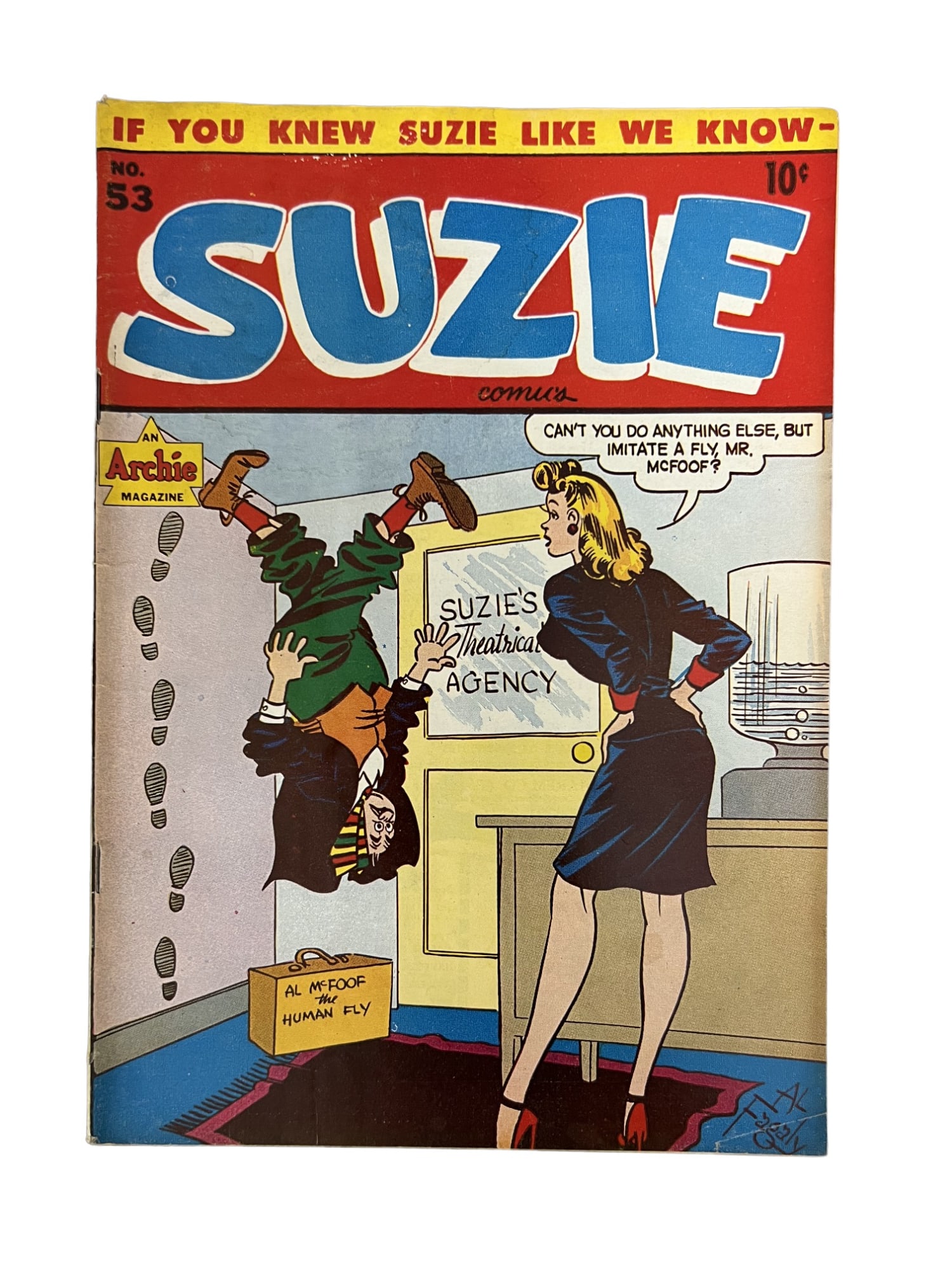 Suzie Comics #53 - Archie Publications 1946 - Good Girl Art Golden Age Comic (1 of 3)