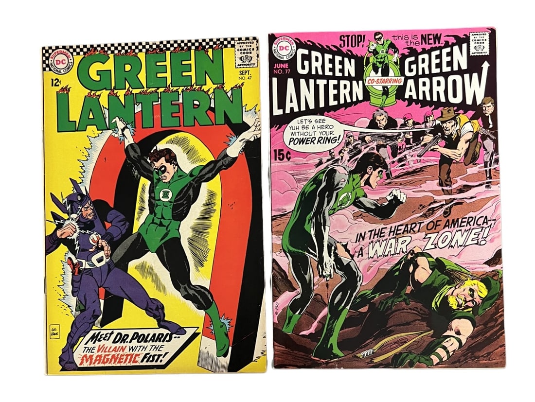 Vintage comic book collection lot Green Lantern 77 47 (1 of 4)