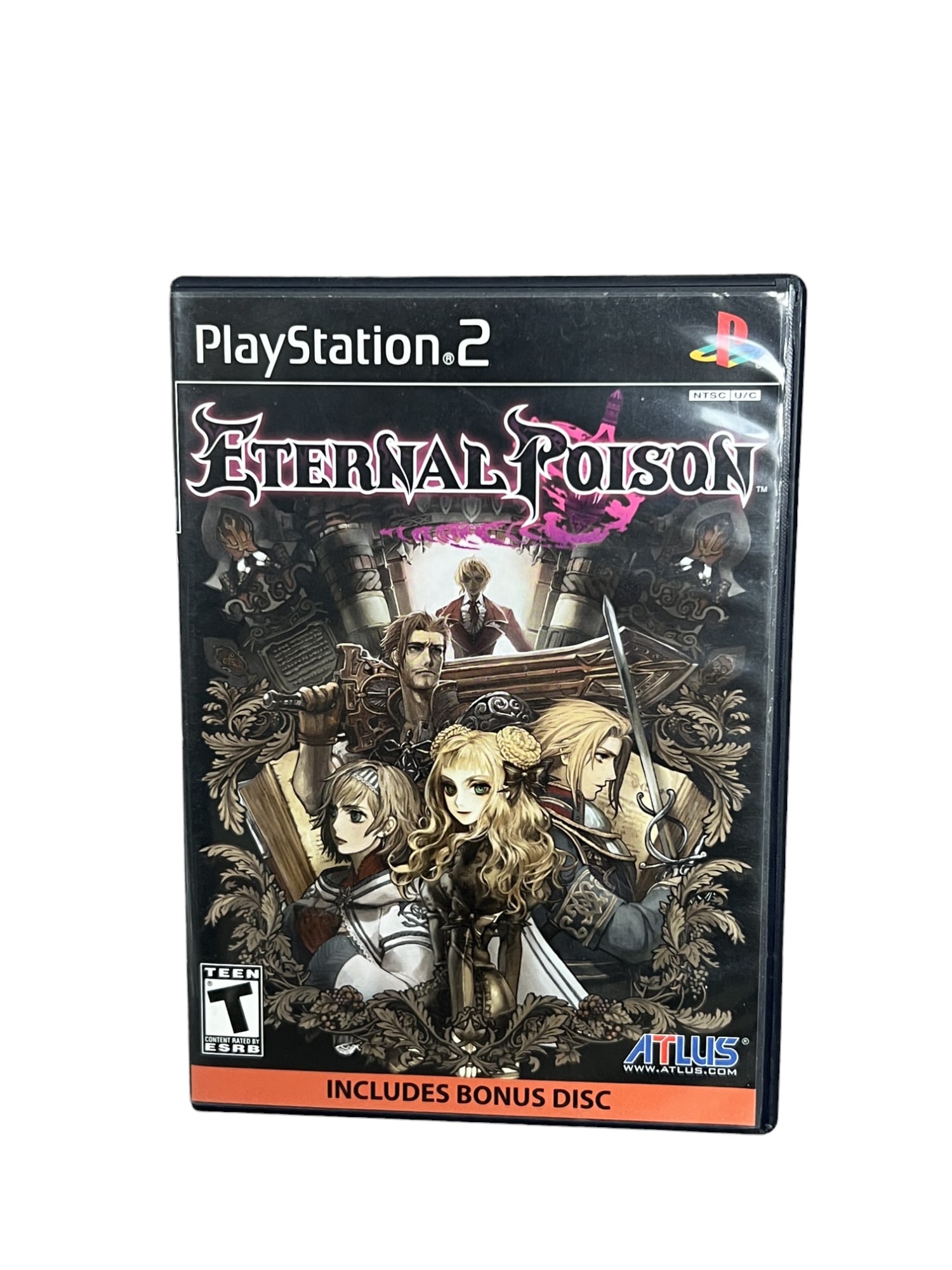 SONY Playstation 2 PS2 Vintage Video Game  ETERNAL POISON (1 of 4)