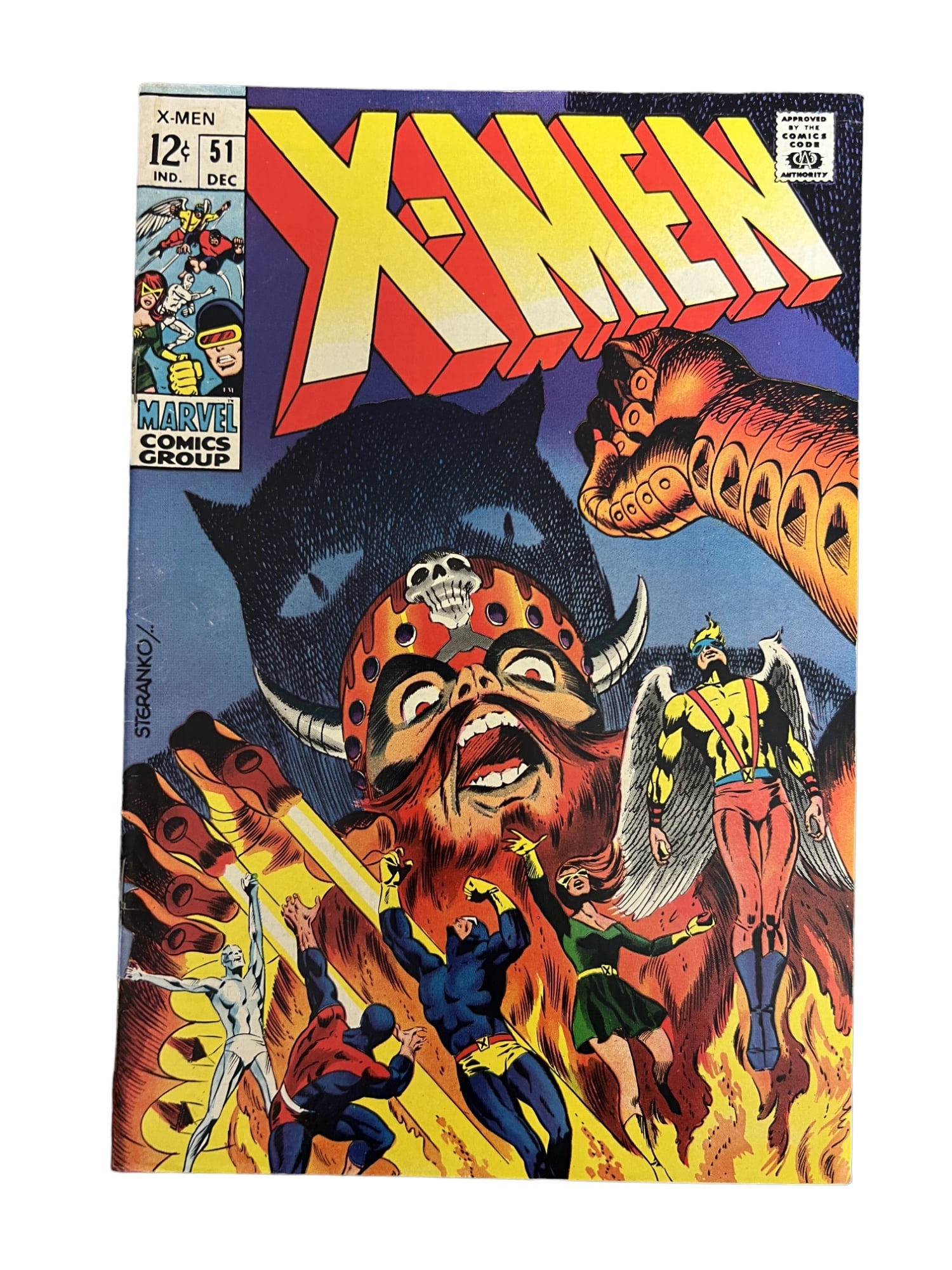 X-MEN #51 THE DEVIL HAD A DAUGHTER 1968 MARVEL COMIC BOOK (1 of 3)