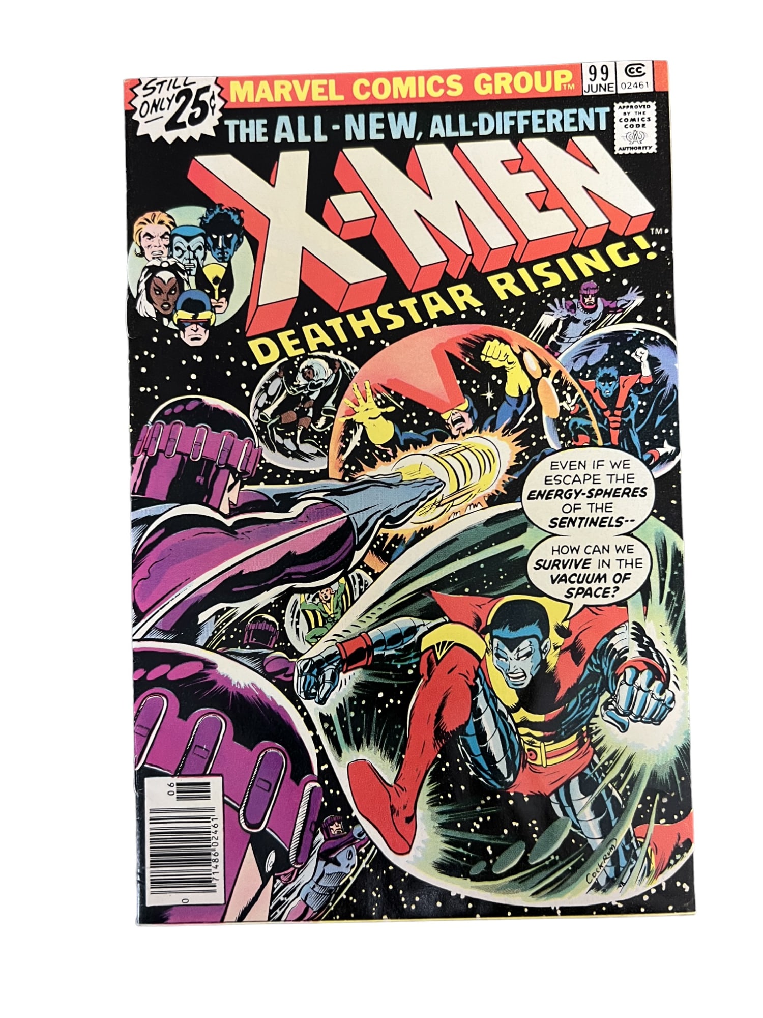 1976 Marvel Comics X-Men #99 1st Appearance of Black Tom Cassidy (1 of 3)