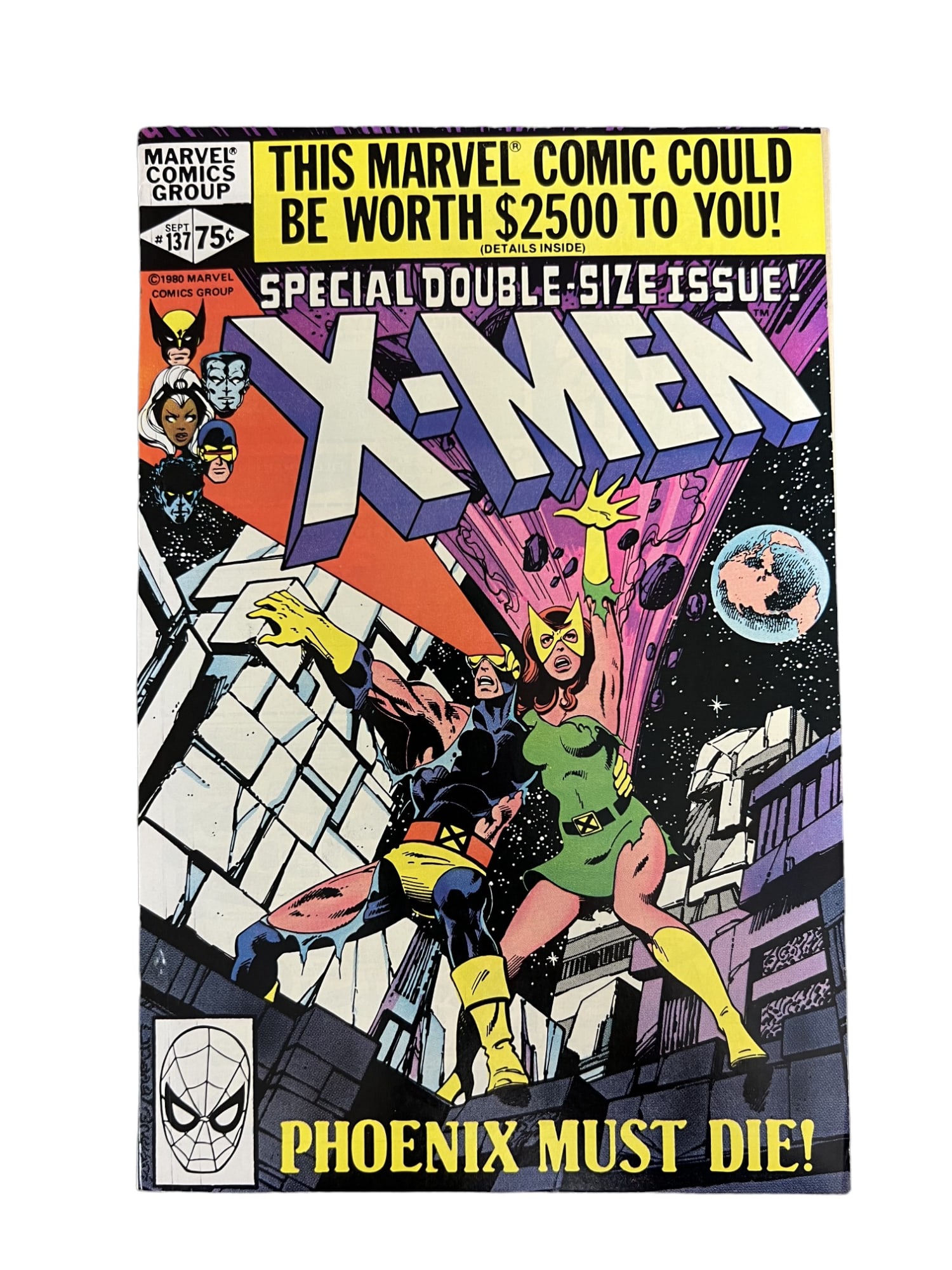 UNCANNY X-MEN # 137 PHOENIX-CYCLOPS-WOLVERINE, STORM, ANGEL, COLOSSUS: UNCANNY X-MEN # 137 PHOENIX-CYCLOPS-WOLVERINE, STORM, ANGEL, COLOSSUS