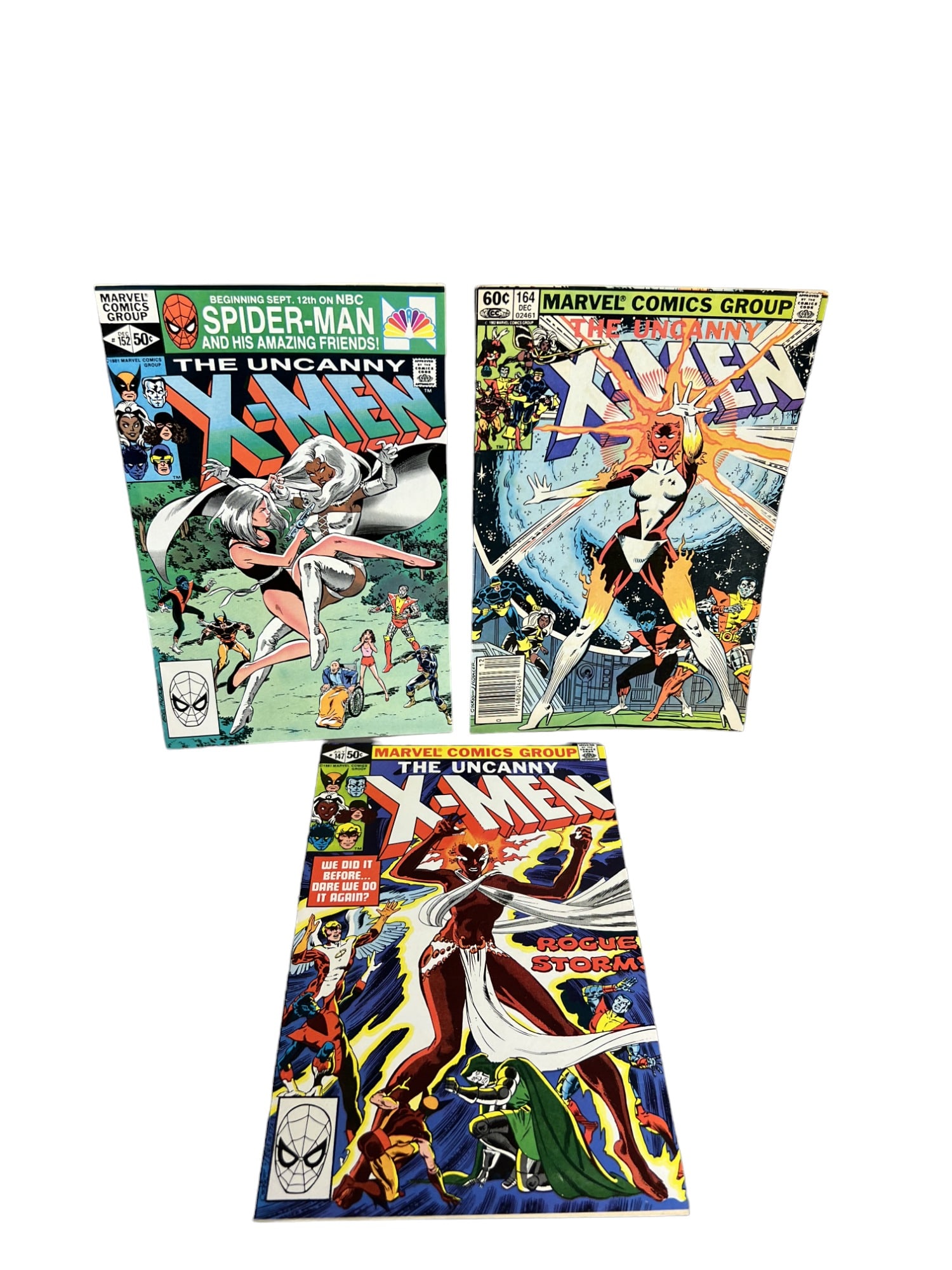 X-MEN MARVEL Vintage Comic Book Collection Lot Rare Wolverine Storm Magneto Nightcrawler (1 of 8)