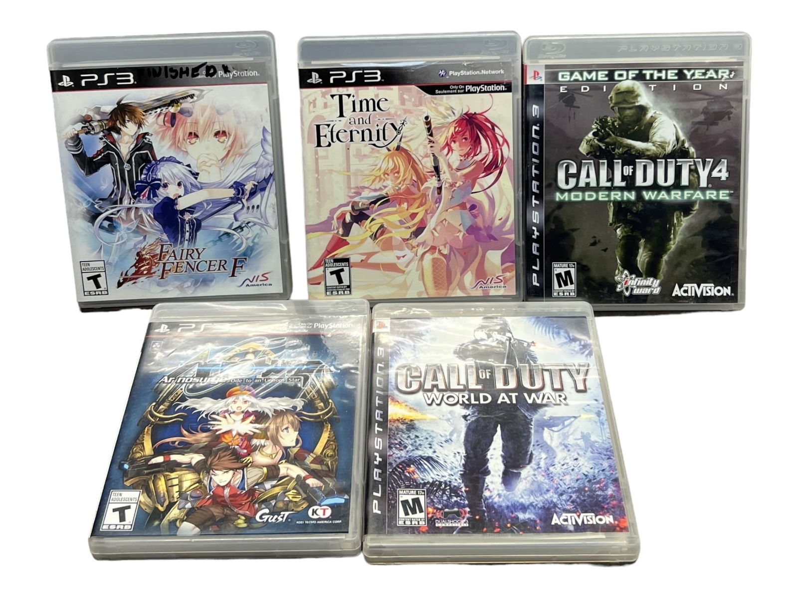 Vintage Playstation 3 PS3 Video Game Collection Lot (1 of 7)