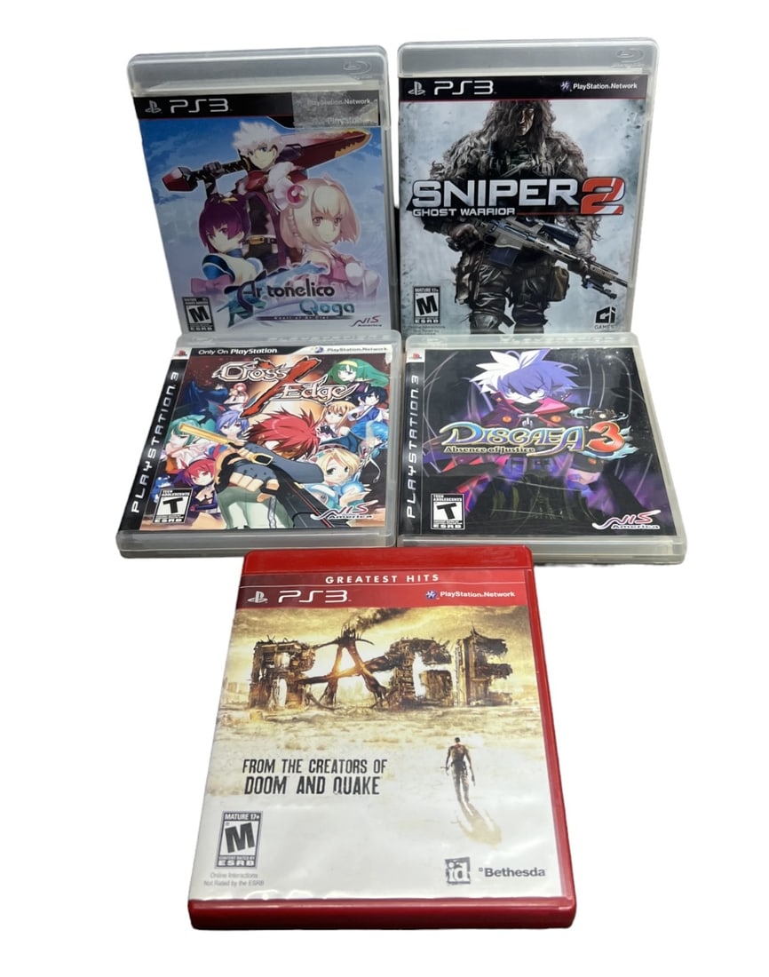 Vintage Playstation 3 PS3 Video Game Collection Lot (1 of 8)