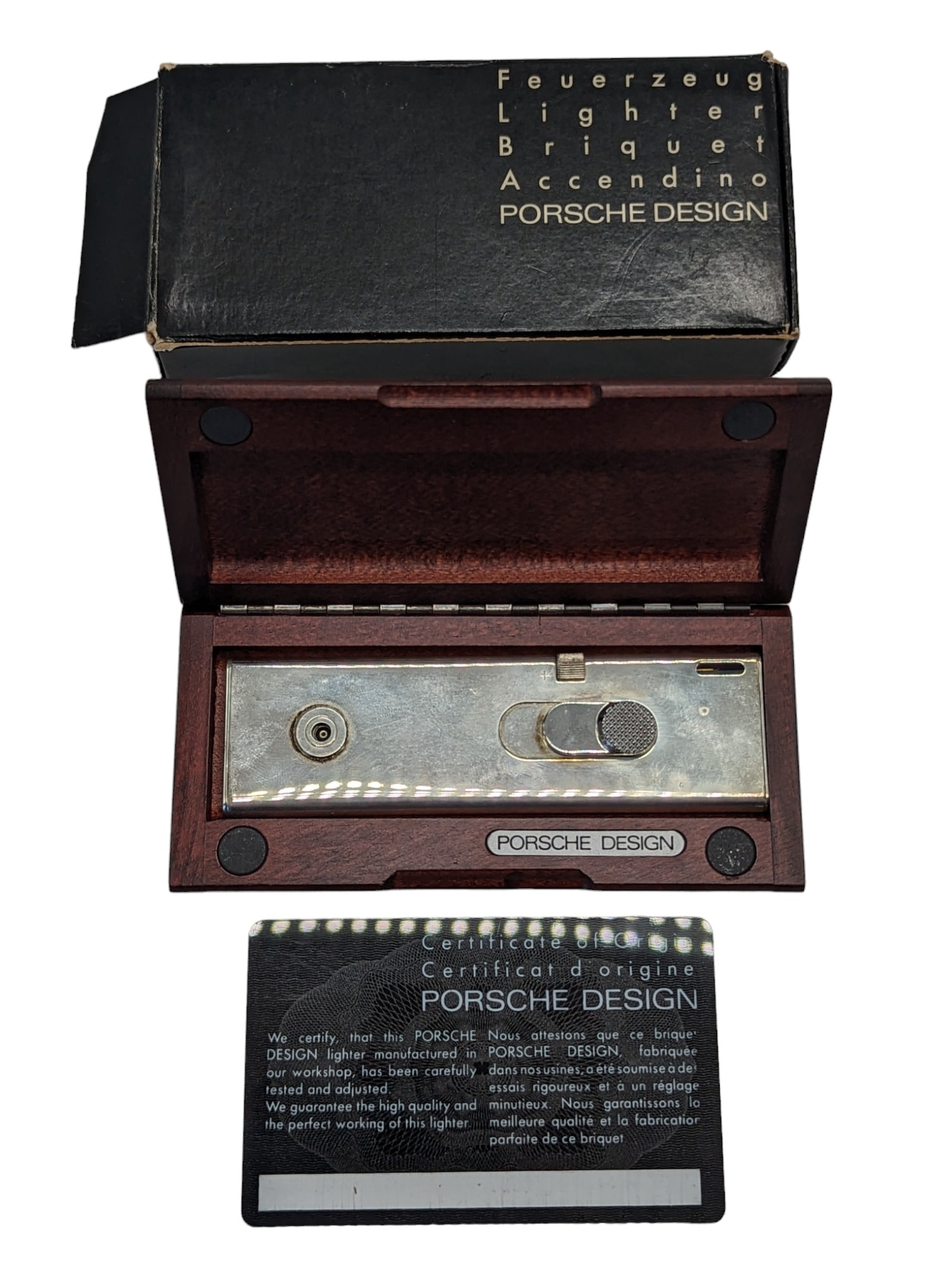 Porsche Design lighter in box: #42011