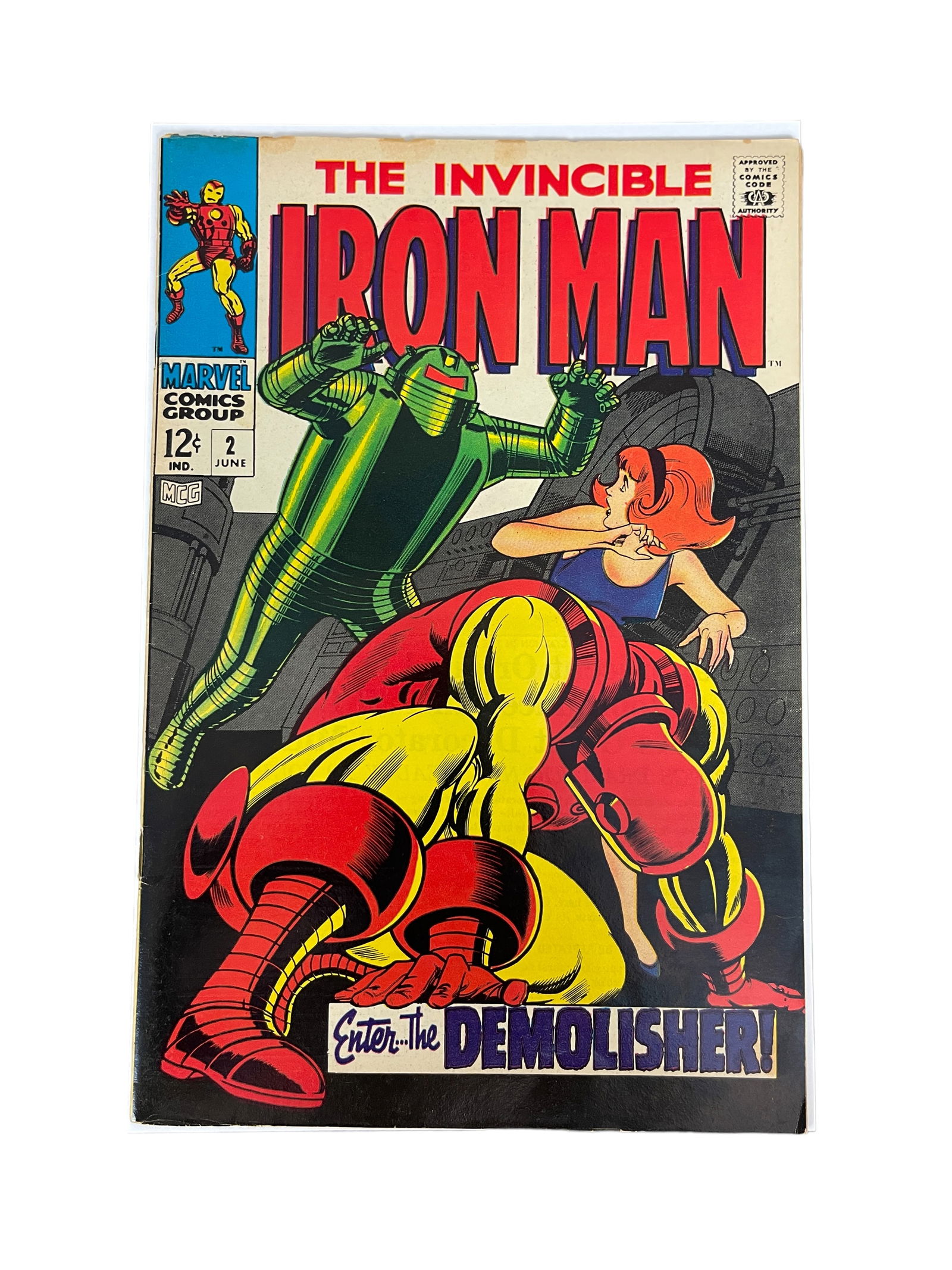 The Invincible Iron Man #2 Marvel 1968 Comic Book (1 of 4)