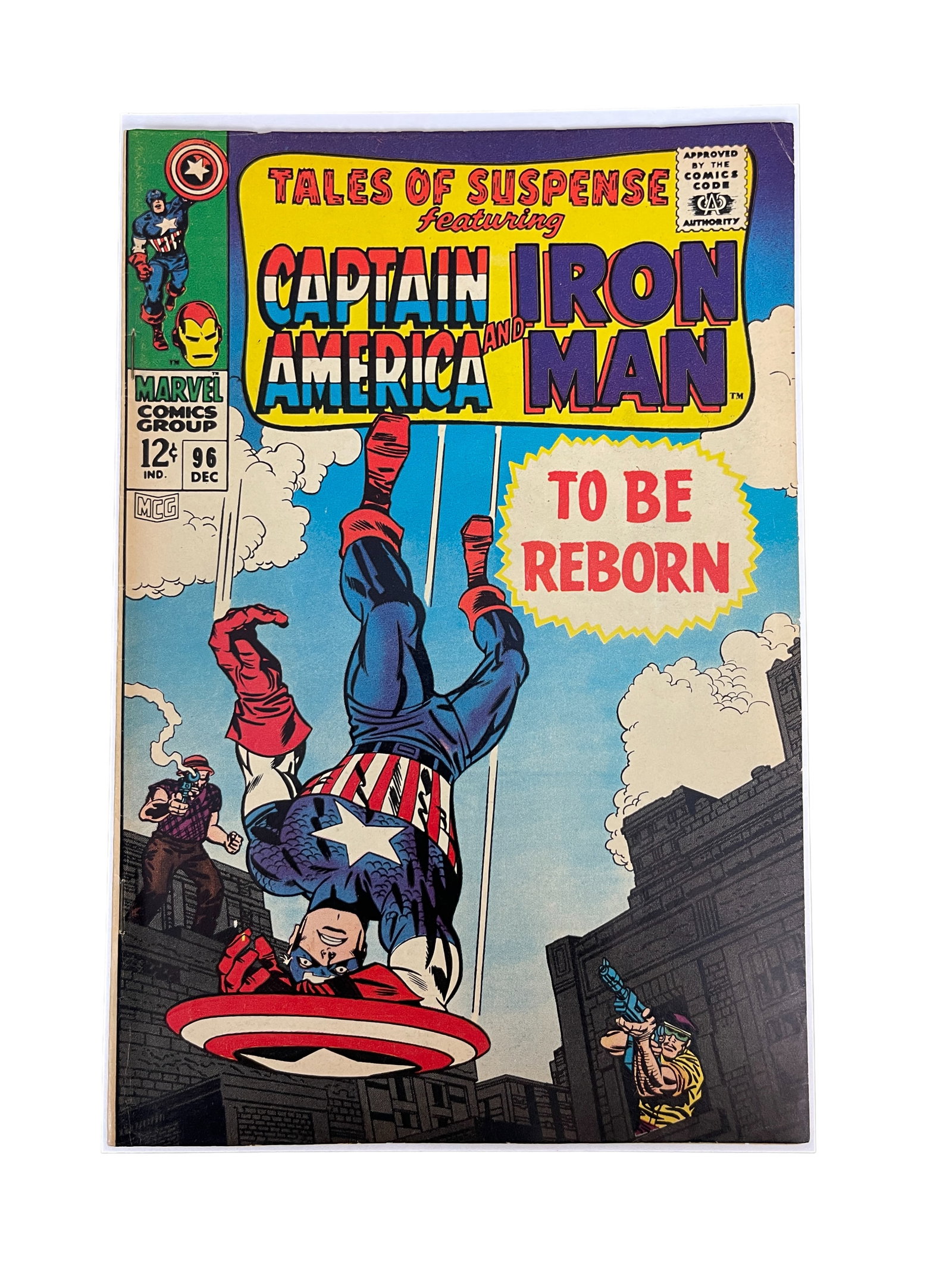 Tales of Suspense #96 Marvel 1967 Comic Book: Tales of Suspense #96 Marvel 1967 Comic Book