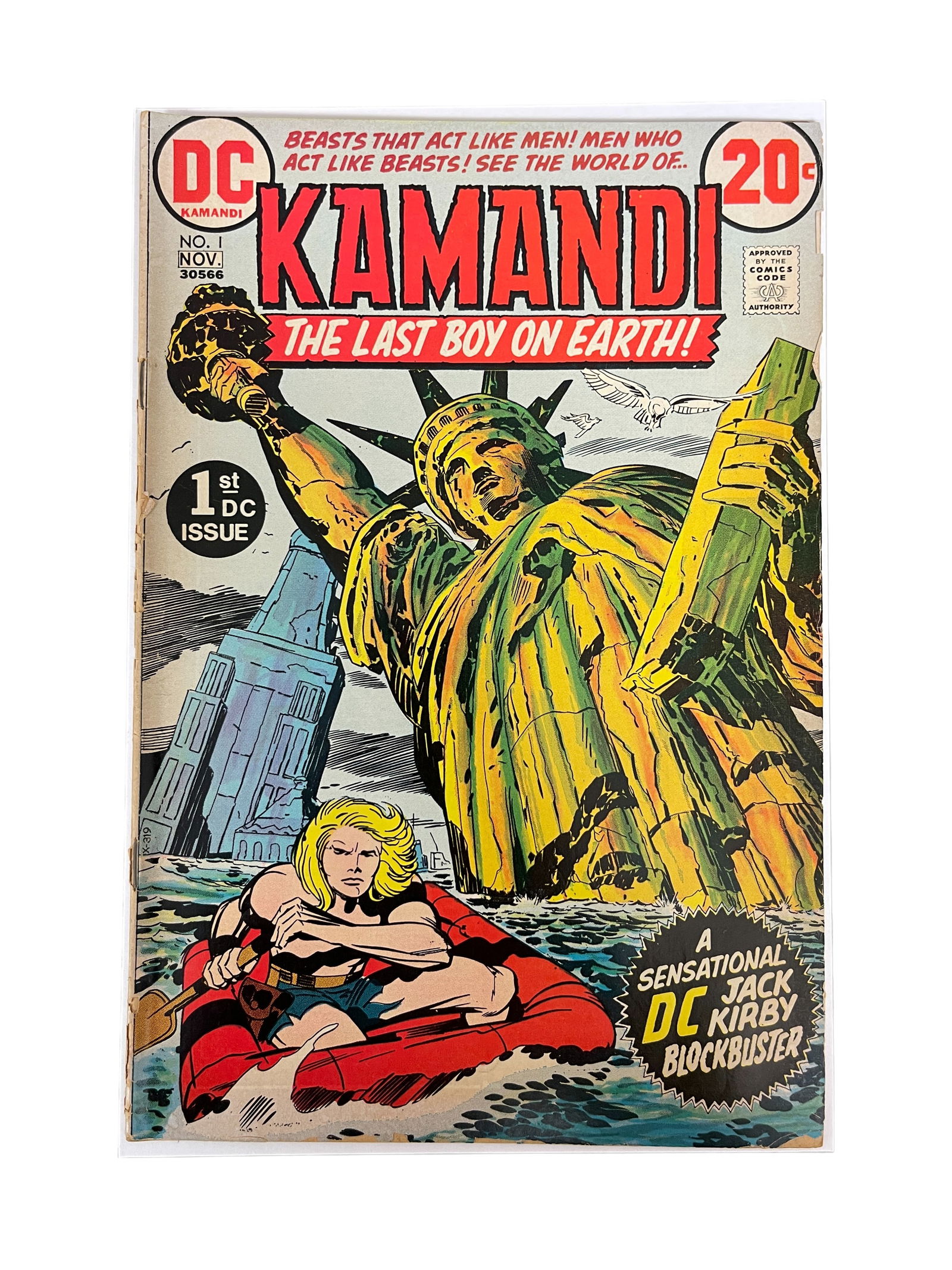Kamandi The Last Boy on Earth! #1 DC Comic Book (1 of 4)
