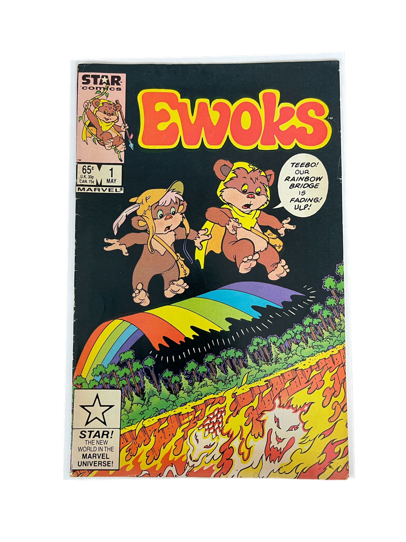 Ewoks #1 Comic Star Wars Marvel/Star Comics 1985 (1 of 4)