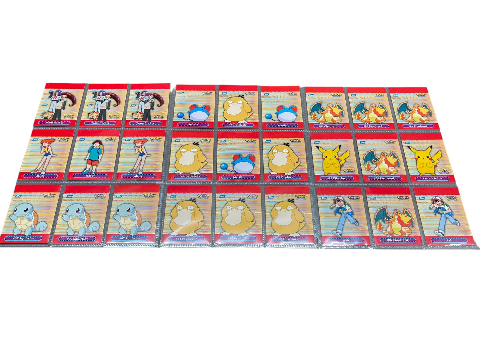 Vintage Pokemon Topps Trading Card Collection Lot (1 of 7)