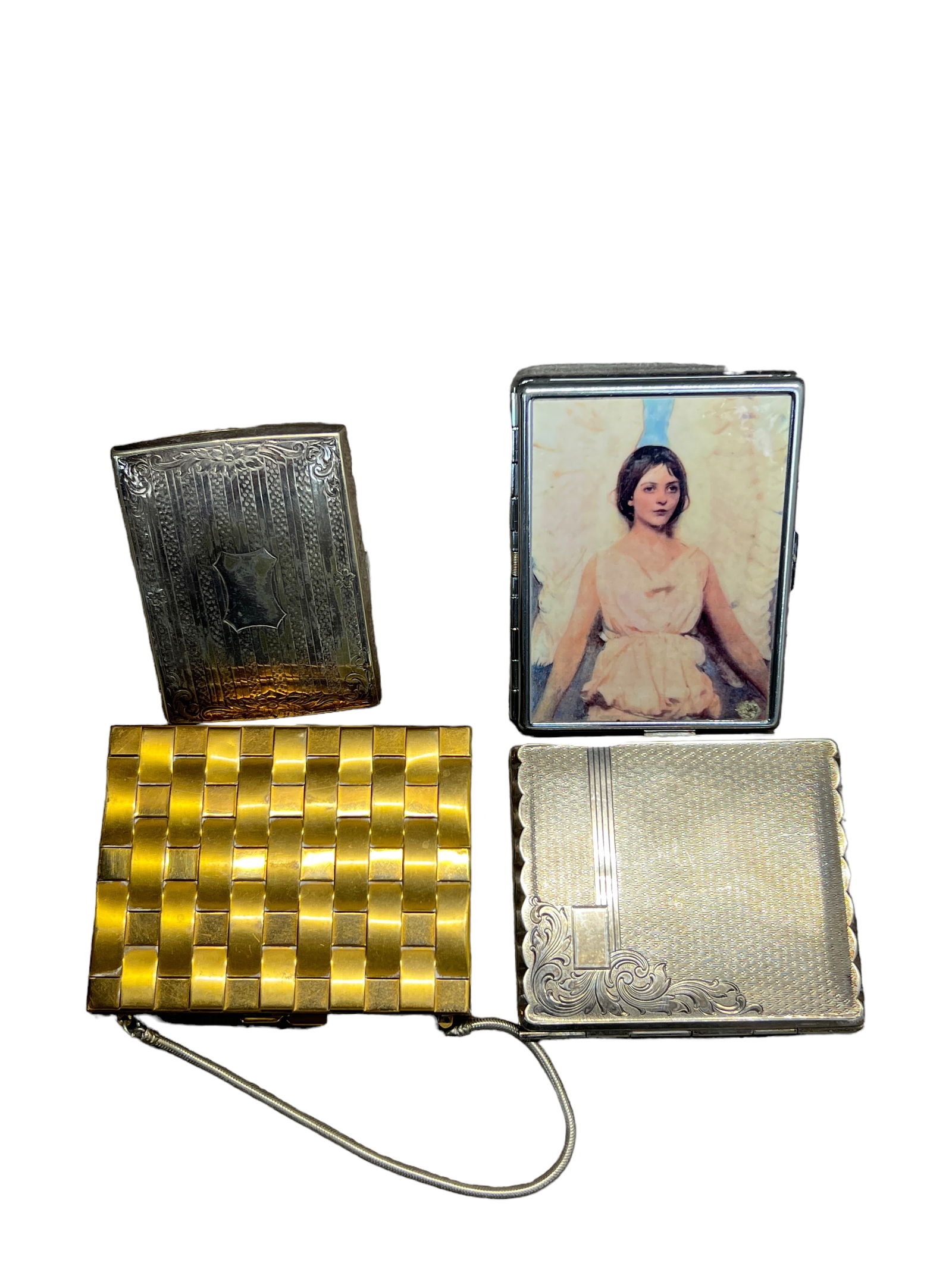 Vintage cigarette case collection lot (1 of 11)