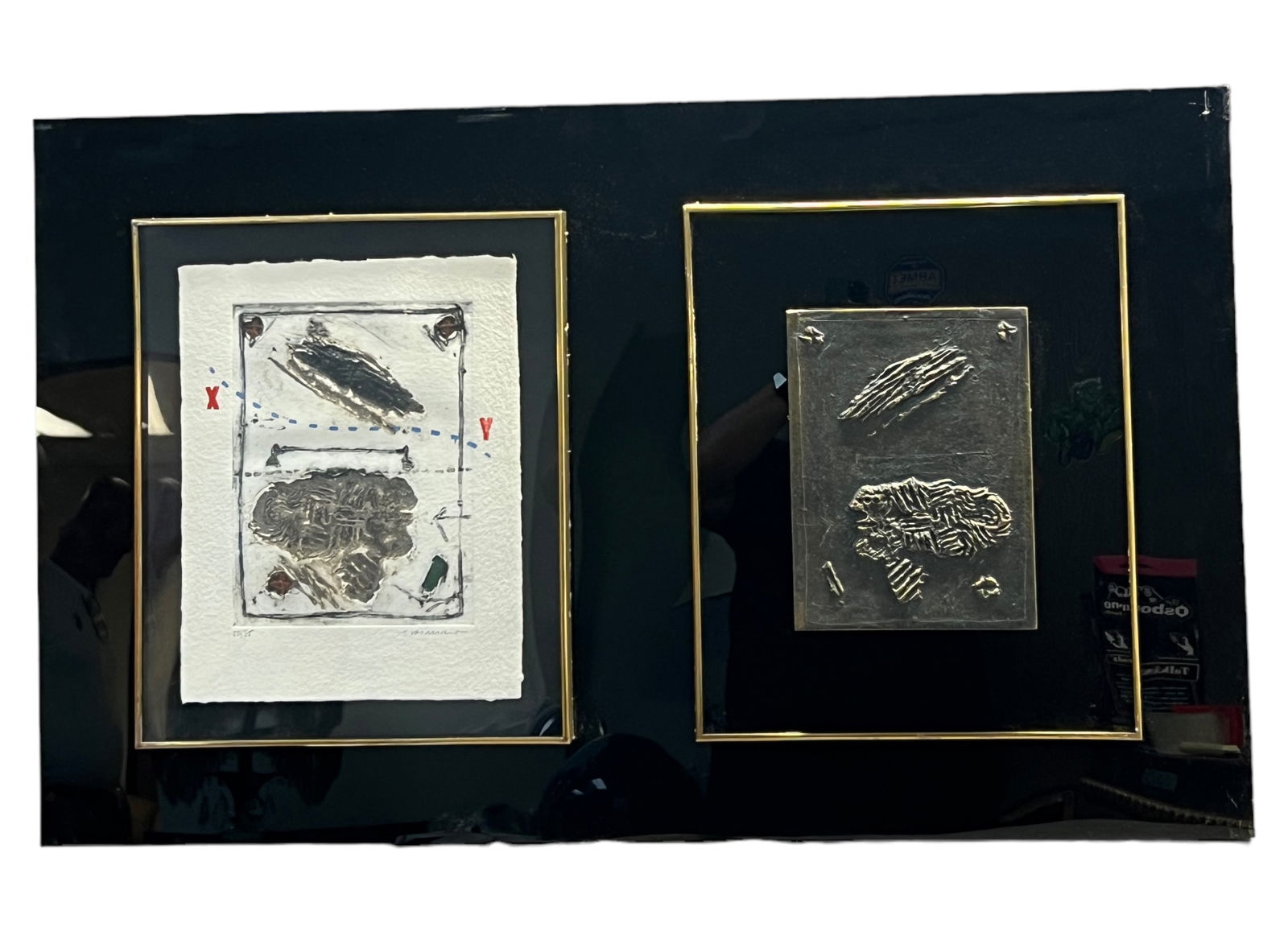 James Coignard carborundum etching signed and numbered in pencil (1 of 9)