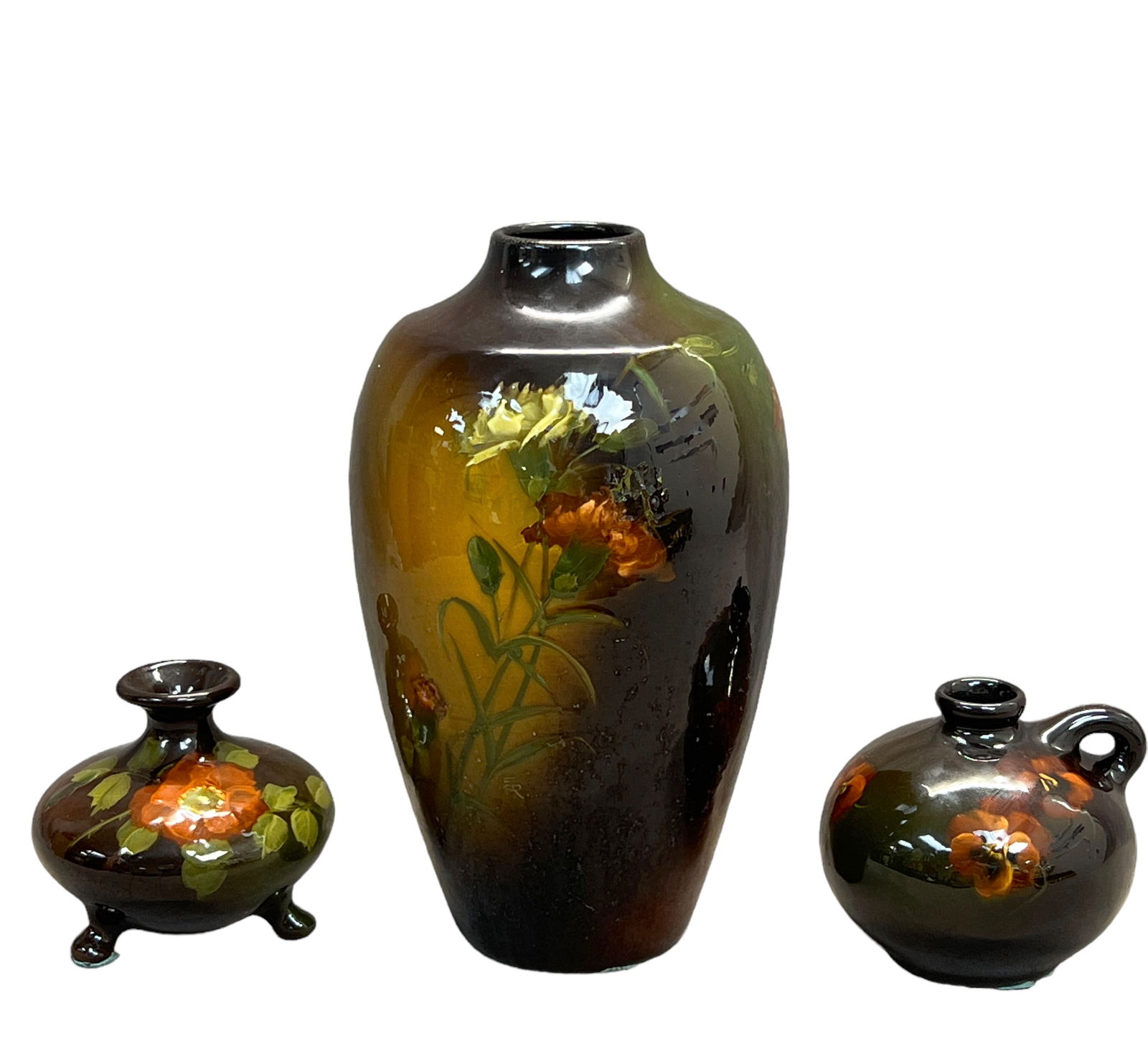 Weller LOUWELSA Art Pottery Standard Glaze 16.5" Vase, c. 1900 lot (1 of 12)