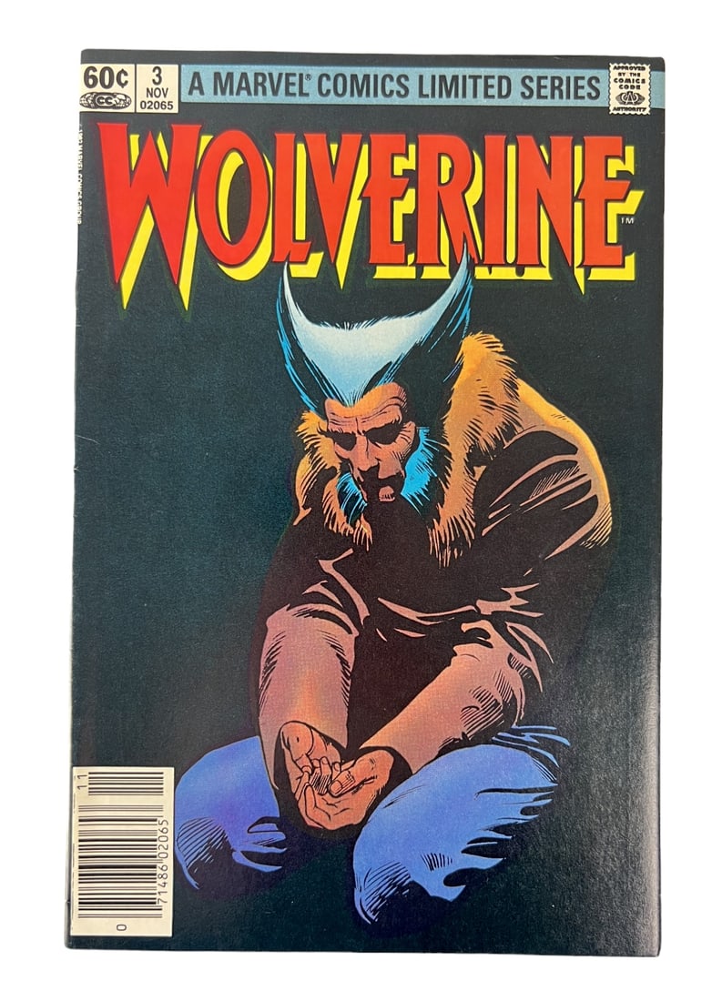 Wolverine #3 Limited Series 1982 Newsstand Edition Marvel Comic Book (1 of 3)