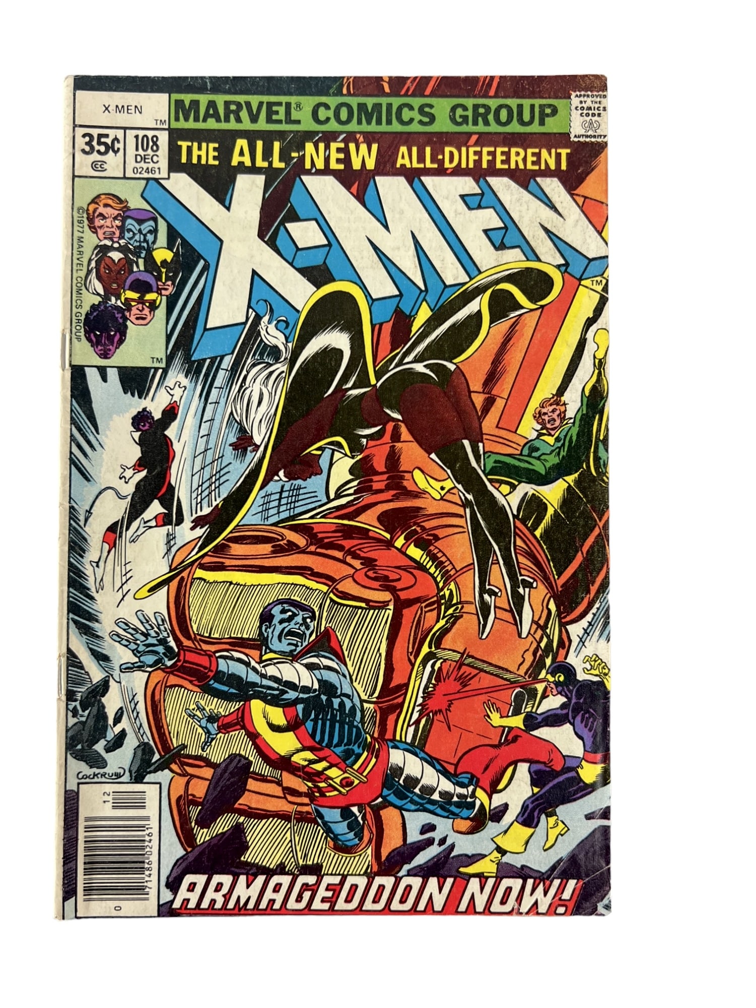 Uncanny X-Men #108 Marvel Comic 1977 1st John Byrne Wolverine (1 of 2)