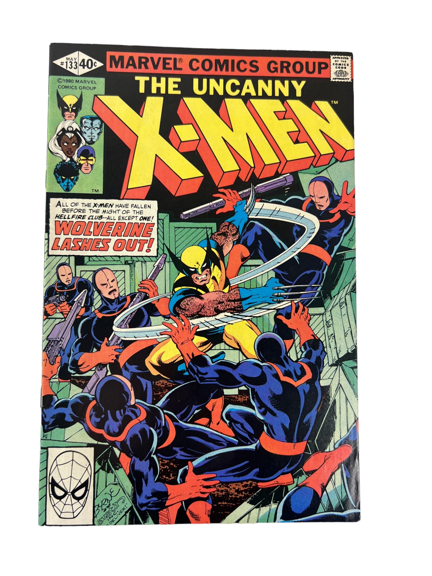 The Uncanny X-Men #133 Marvel 1980 Key Issue Comic Book (1 of 3)