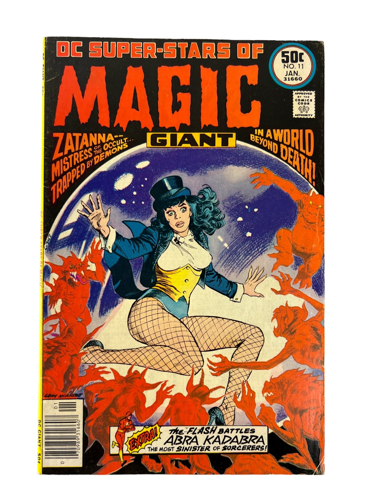 DC Super Stars #11 Classic Zatanna Cover key 1978 Comic Book (1 of 3)