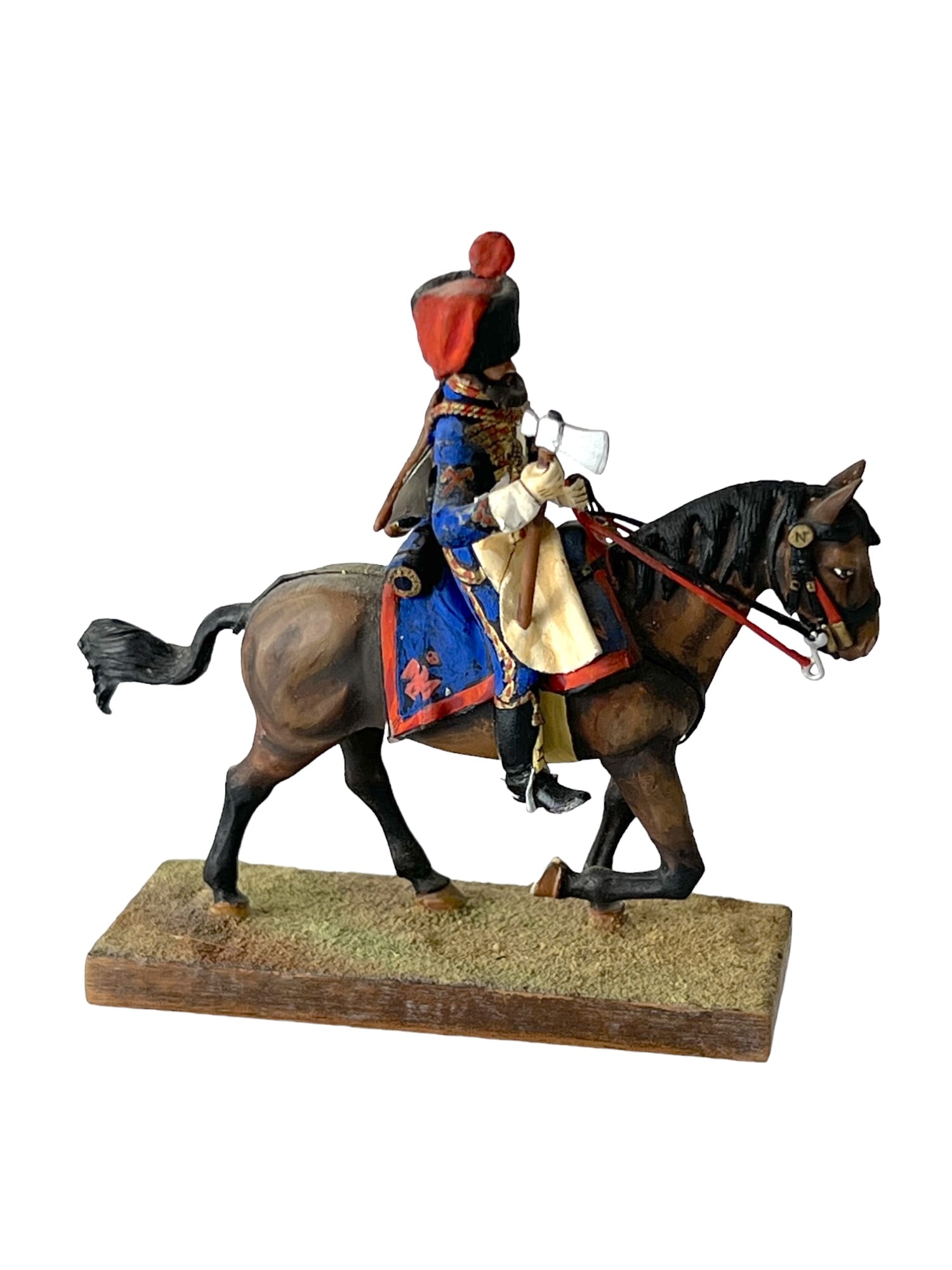 Painted French Napoleonic Tin Miniature 1:30 Scale: Painted French Napoleonic Tin Miniature 1:30 Scale