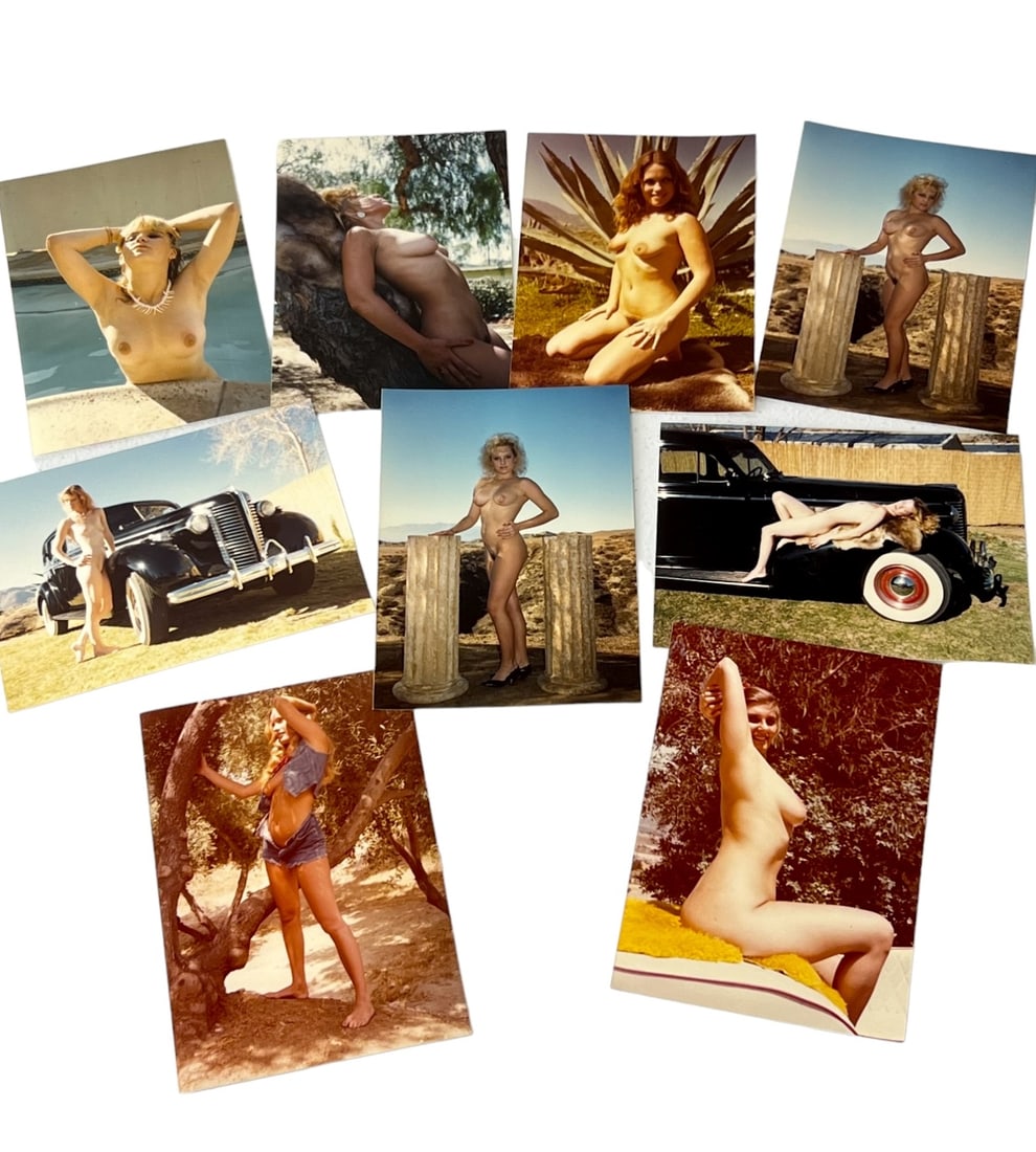 Vintage Pin Up Nude Female Model Photograph Collection Lot: Vintage Pin Up Nude Female Model Photograph Collection Lot of 20. Approximate size of each photo is 5" x 3.5", we believe these photos are from a nudist colony. Some of the images might have been publ
