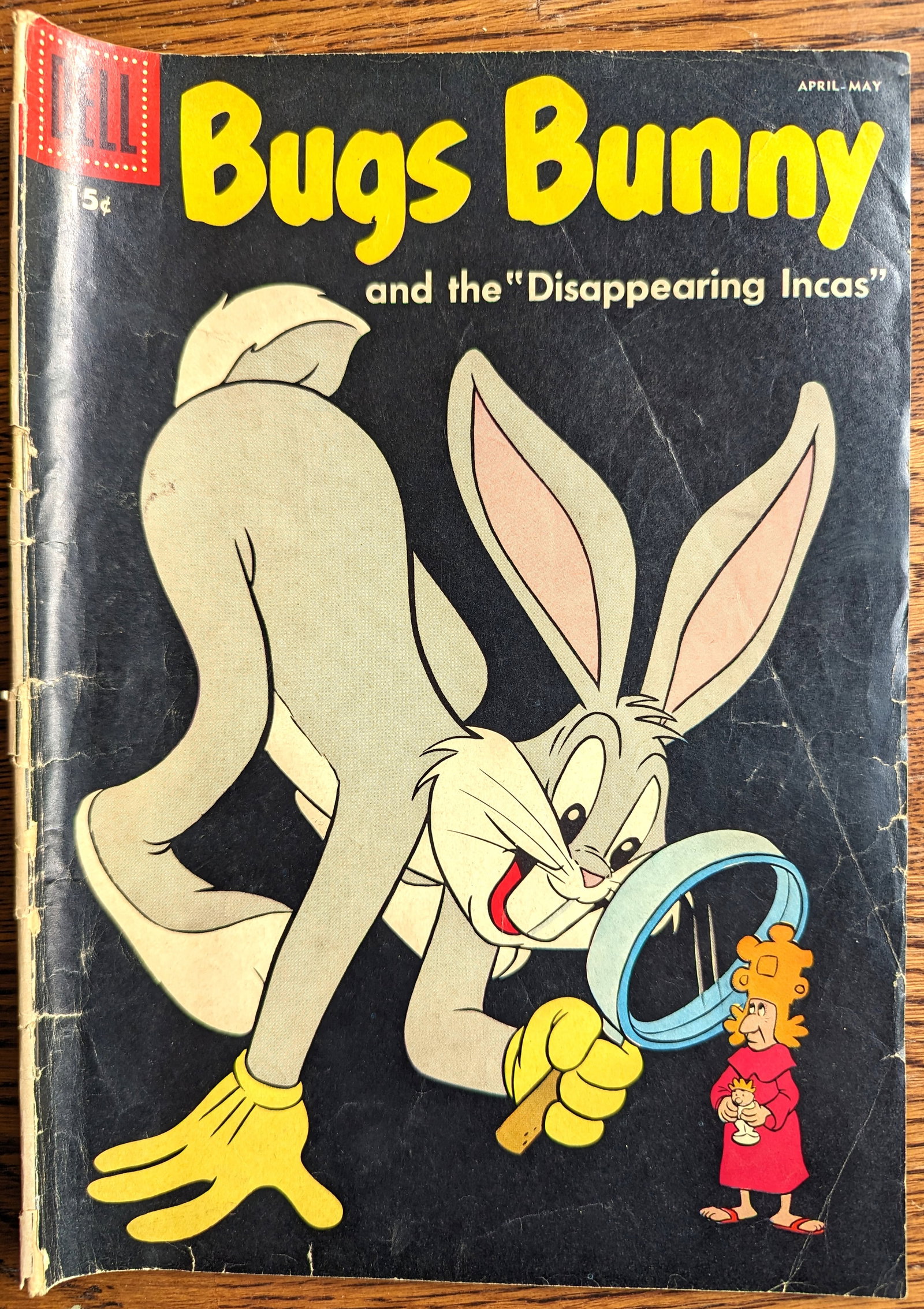 #54 1957 Dell Bugs Bunny silver age 15 cent comic book (1 of 2)