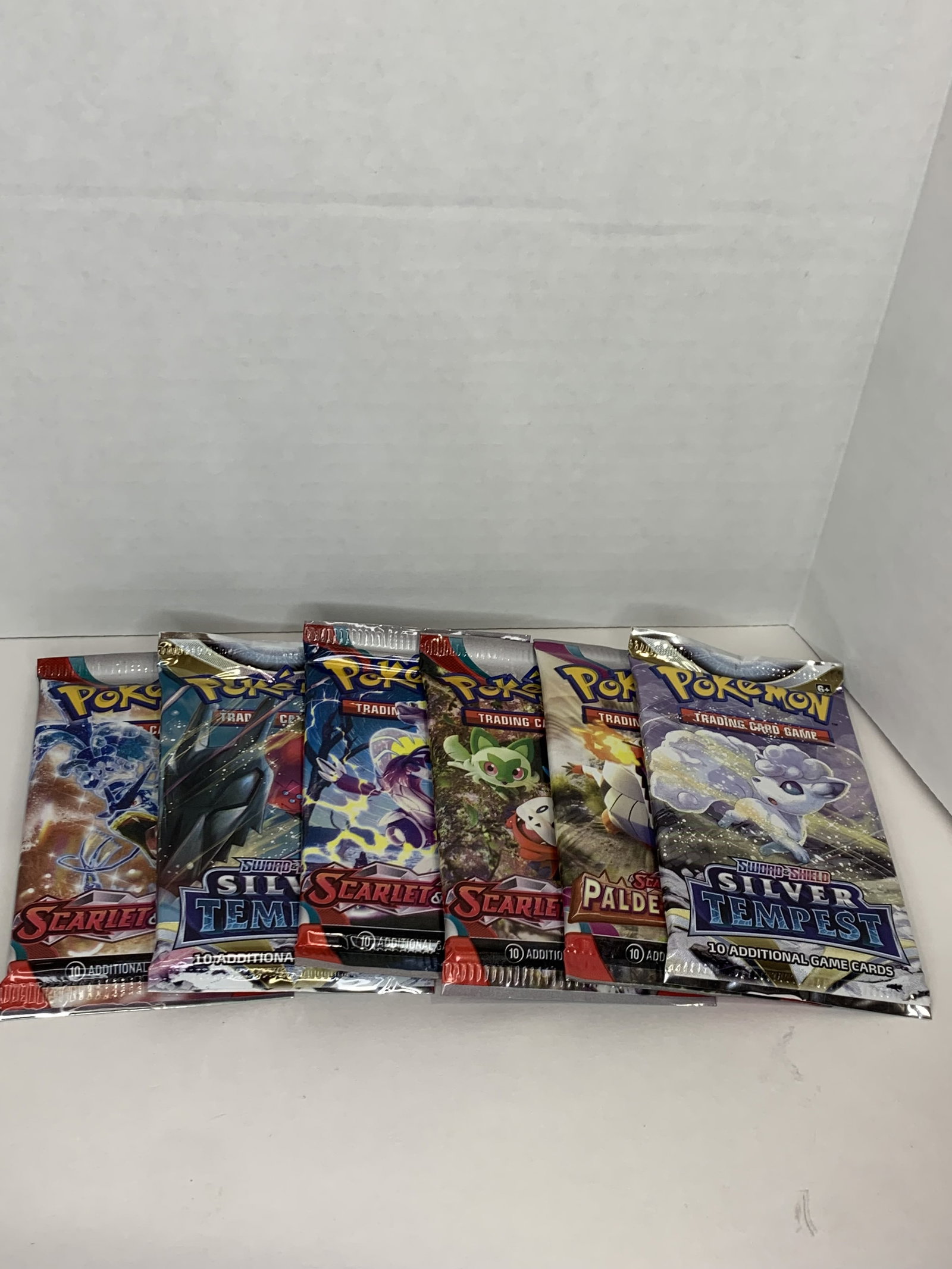 Pokemon Pack Lot of 6 Rare Packs Brand New (1 of 1)