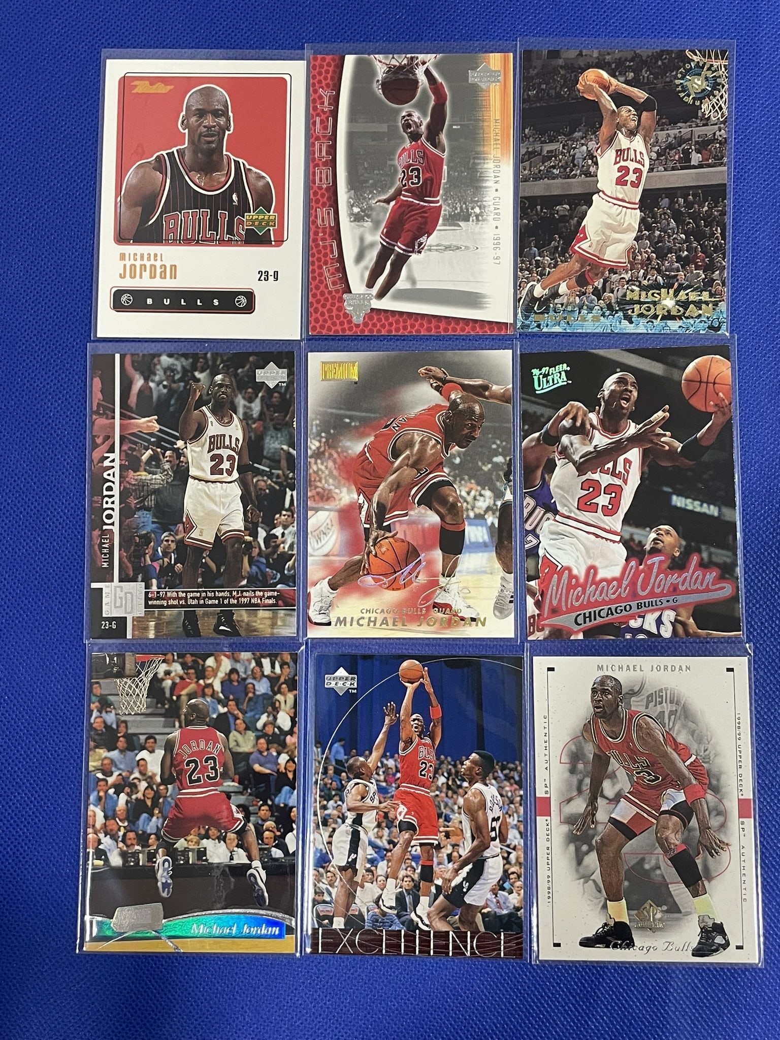 Lot of Michael Jordan basketball cards (1 of 2)