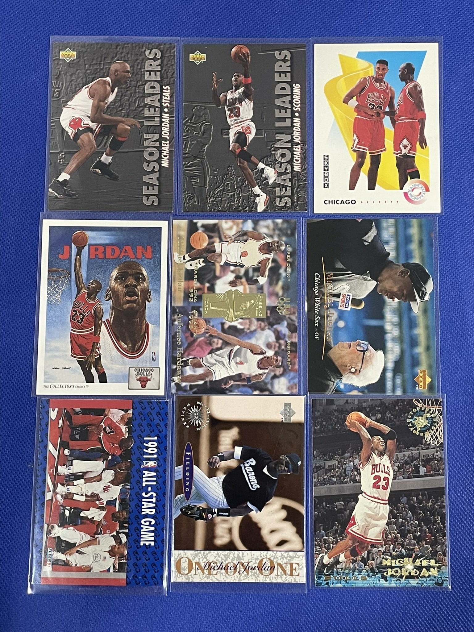 Lot of Michael Jordan basketball cards (1 of 2)