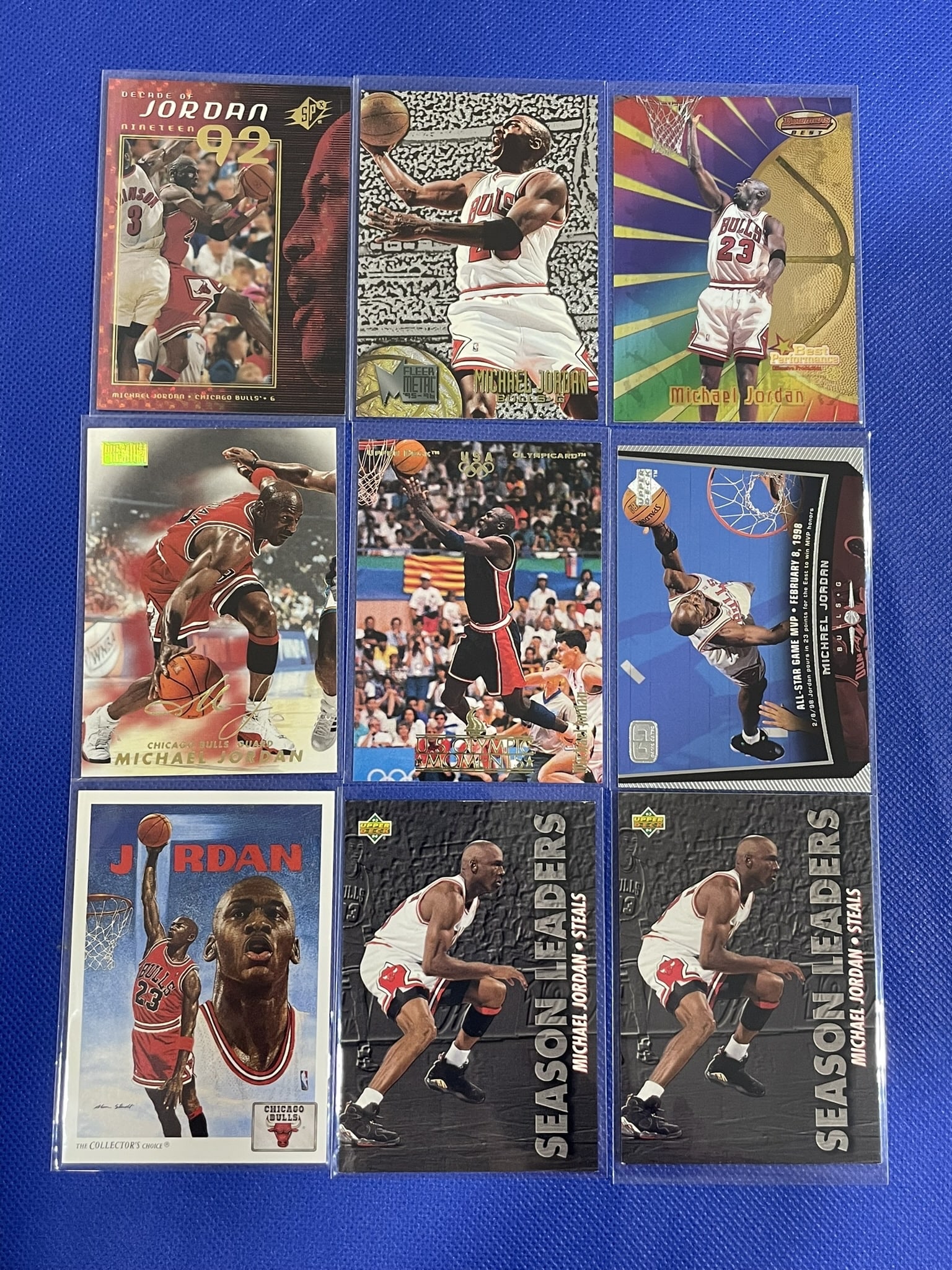 Lot of Michael Jordan basketball cards (1 of 2)