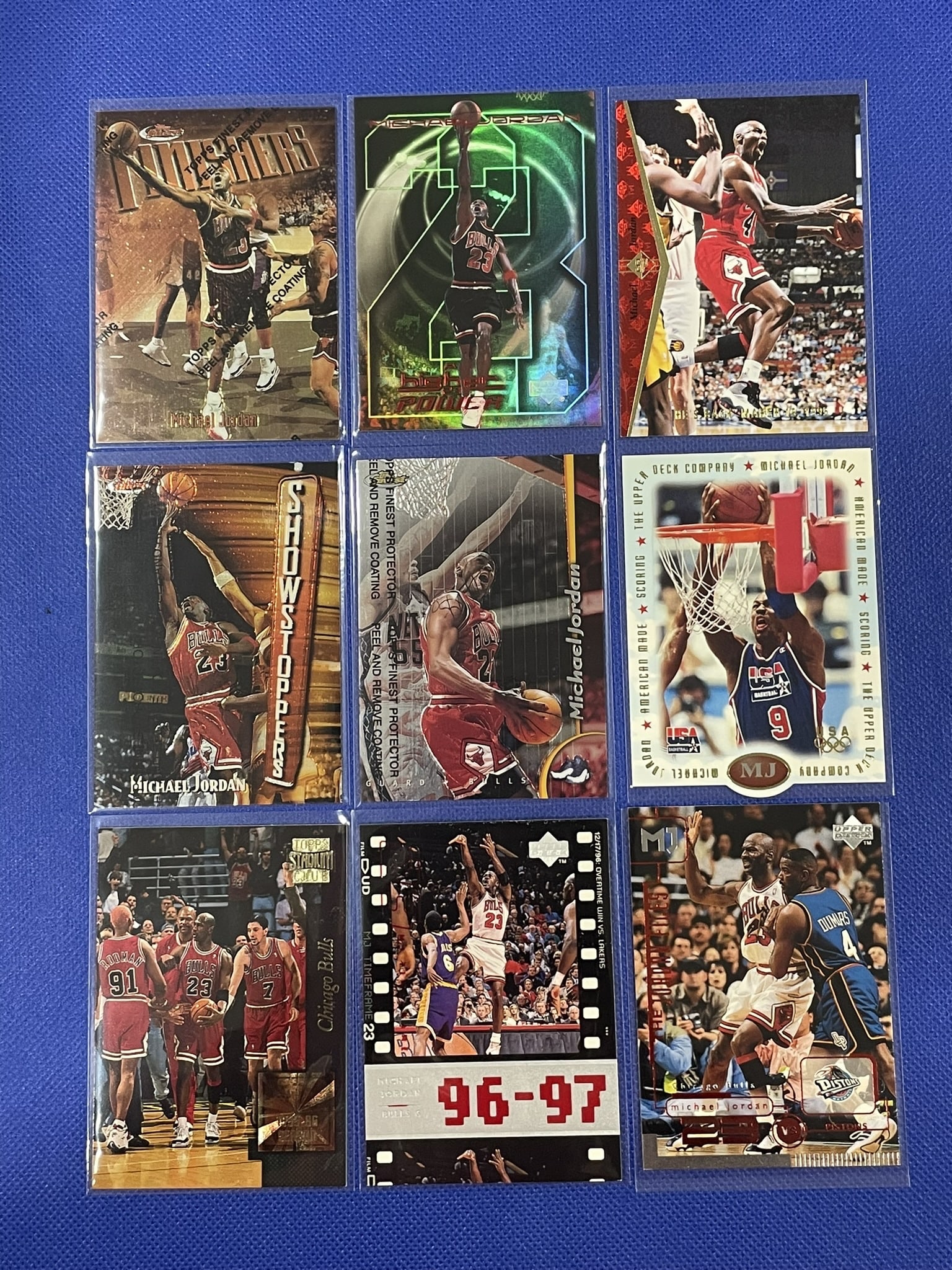 Lot of Michael Jordan basketball cards (1 of 2)