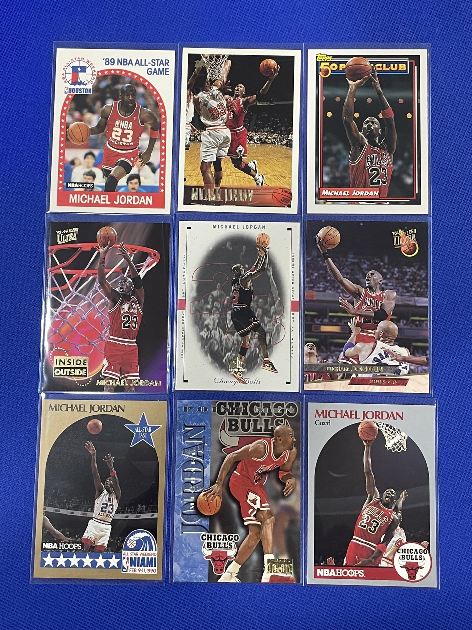 Lot of Michael Jordan basketball cards (1 of 2)