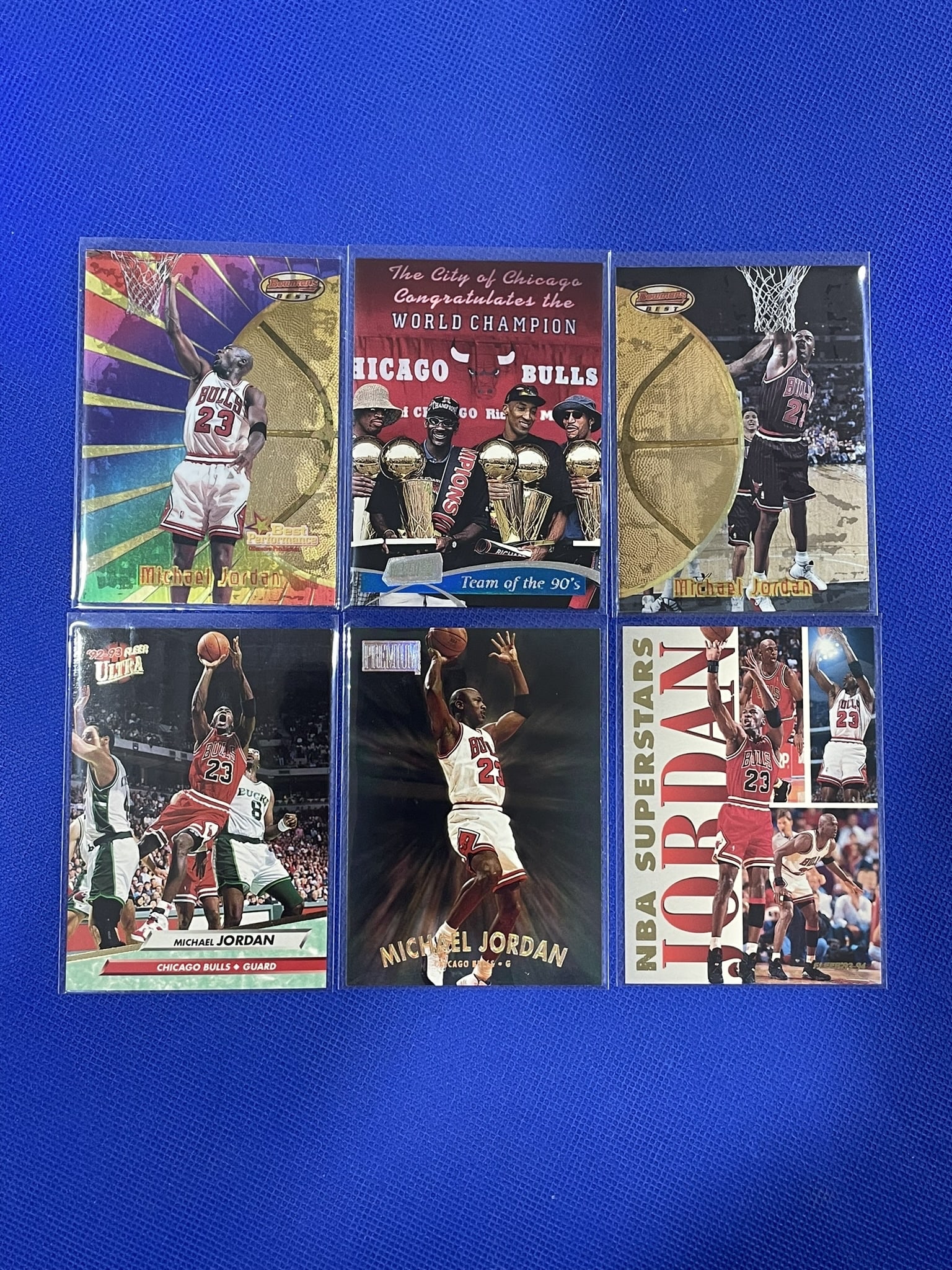 Lot of Michael Jordan basketball cards (1 of 2)