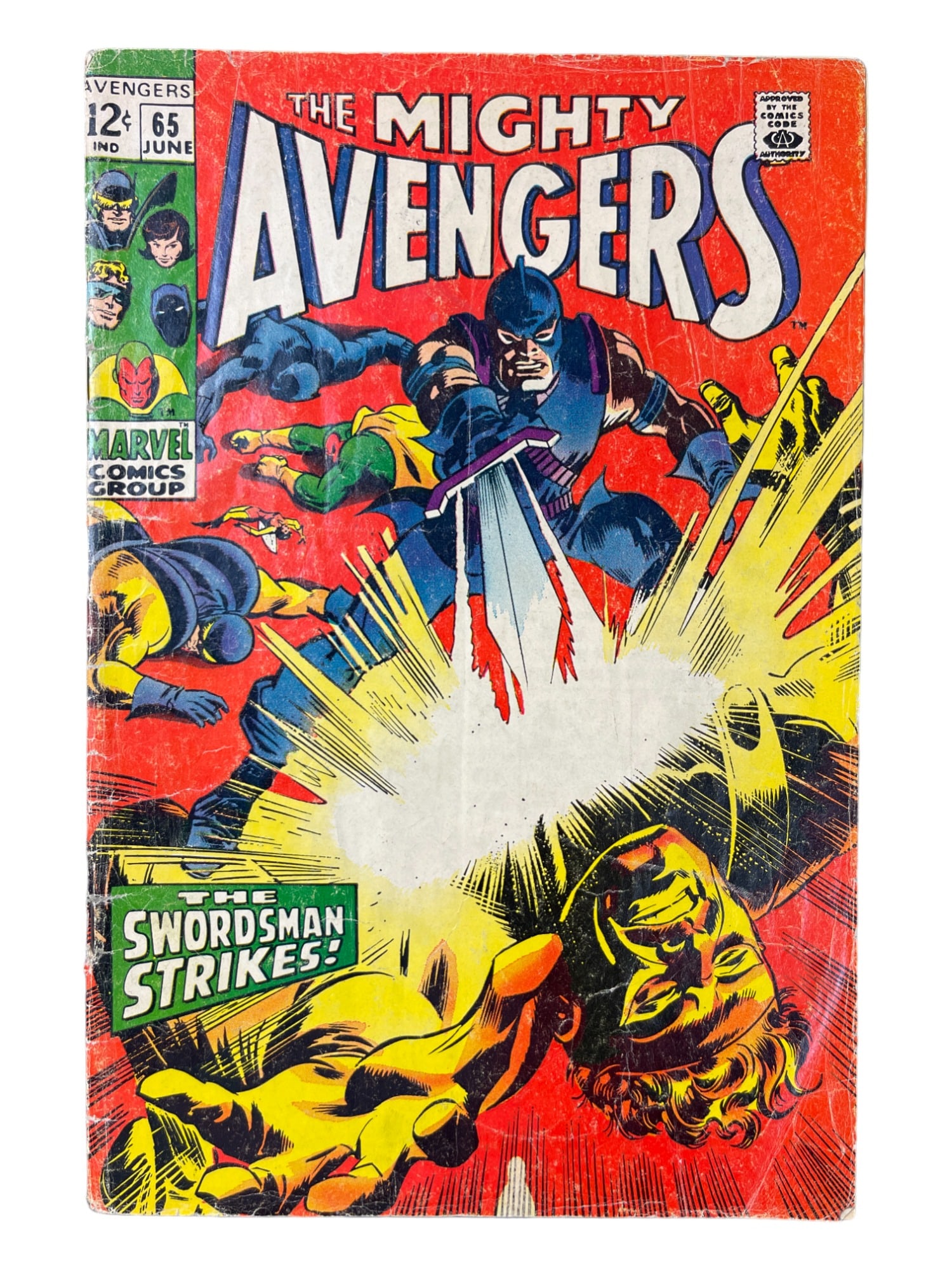 The Mighty Avengers #65 Marvel Comics 1969 (1 of 6)