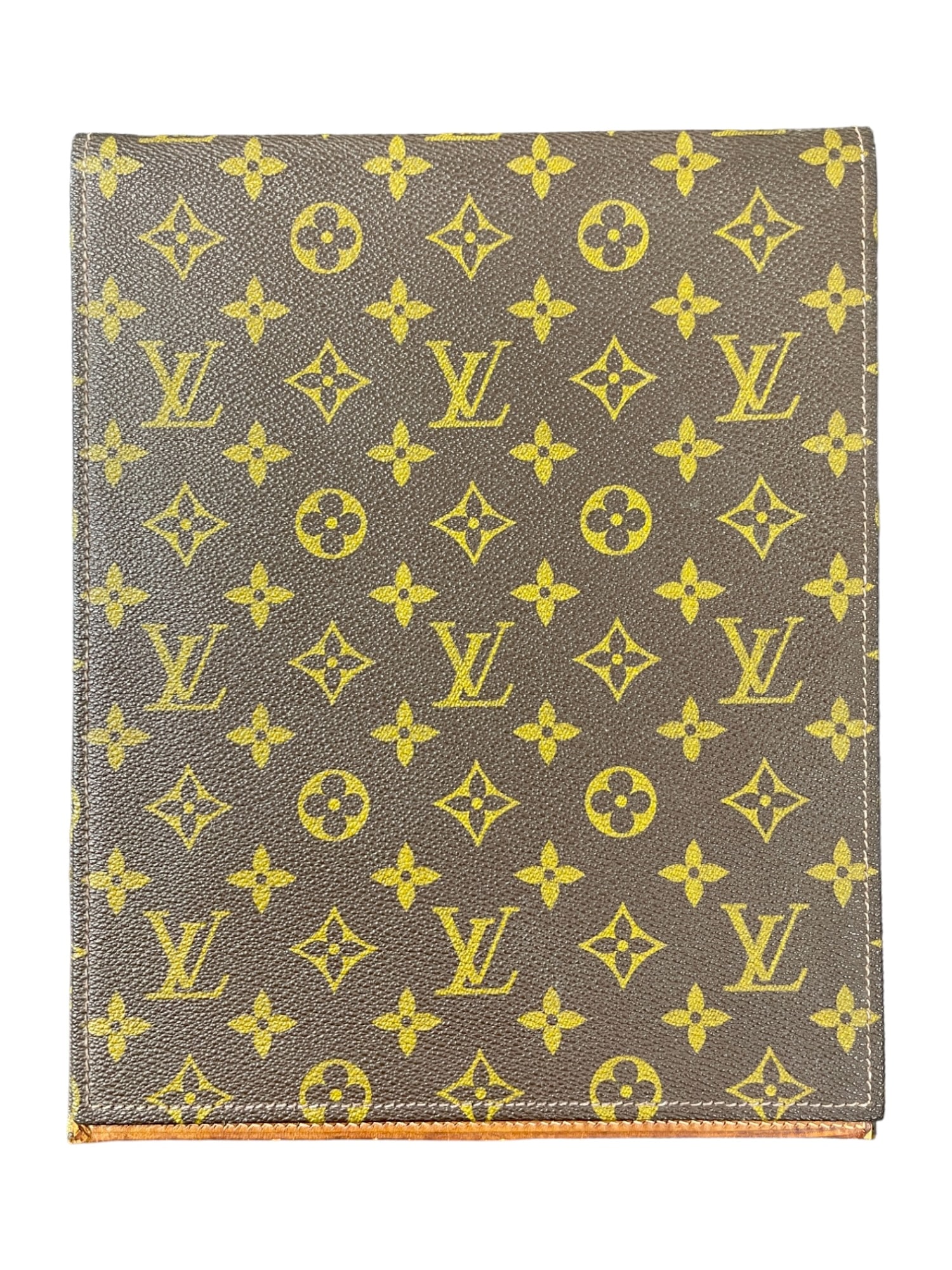 Louis Vuitton vintage custom-made Note Pad folder John Frankenheimer estate (1 of 3)