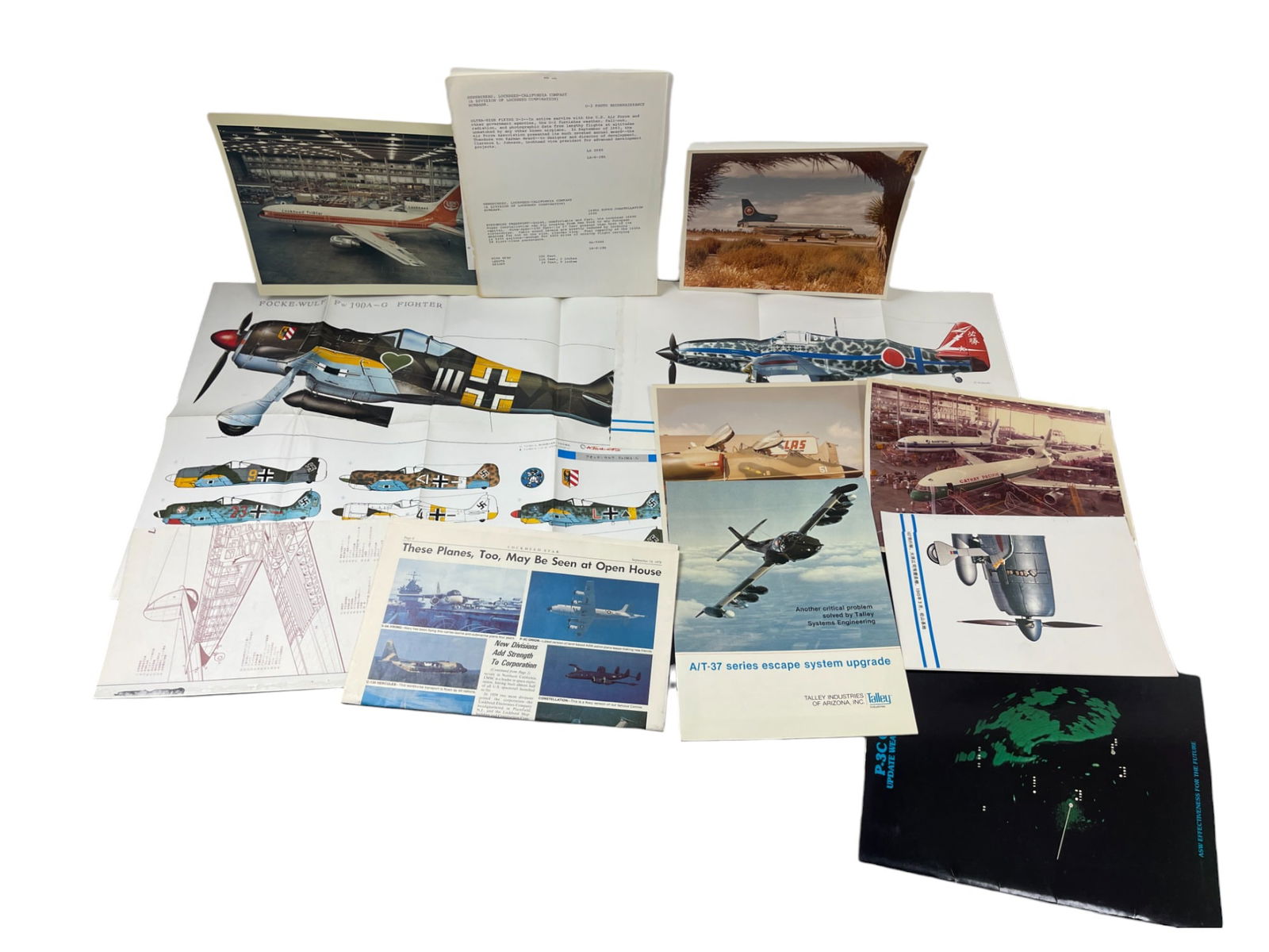 Vintage Aviation 8 x 10 Photo Collection Lot (1 of 4)