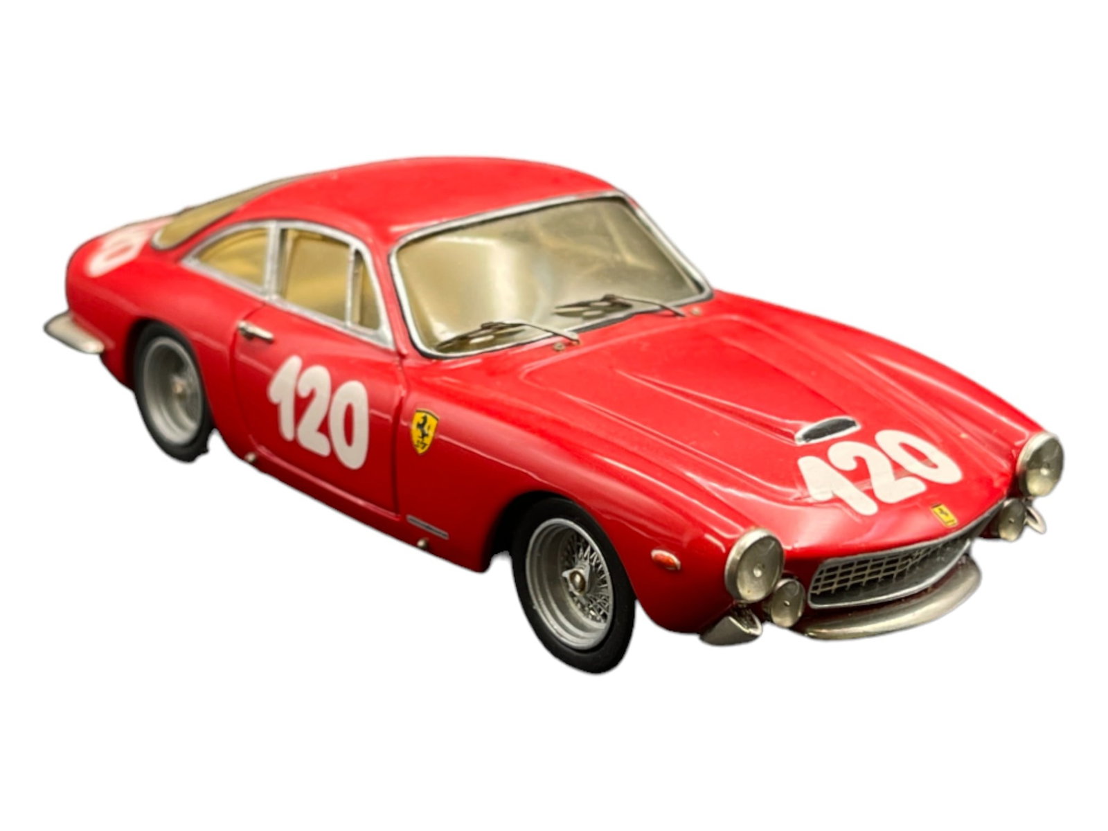 Vintage Model Car 1:43 Red 120 Ferrari 250 GT Lusso by Andre M. Ruf: Vintage Model Car 1:43 Red 120 Ferrari 250 GT Lusso by Andre M. Ruf