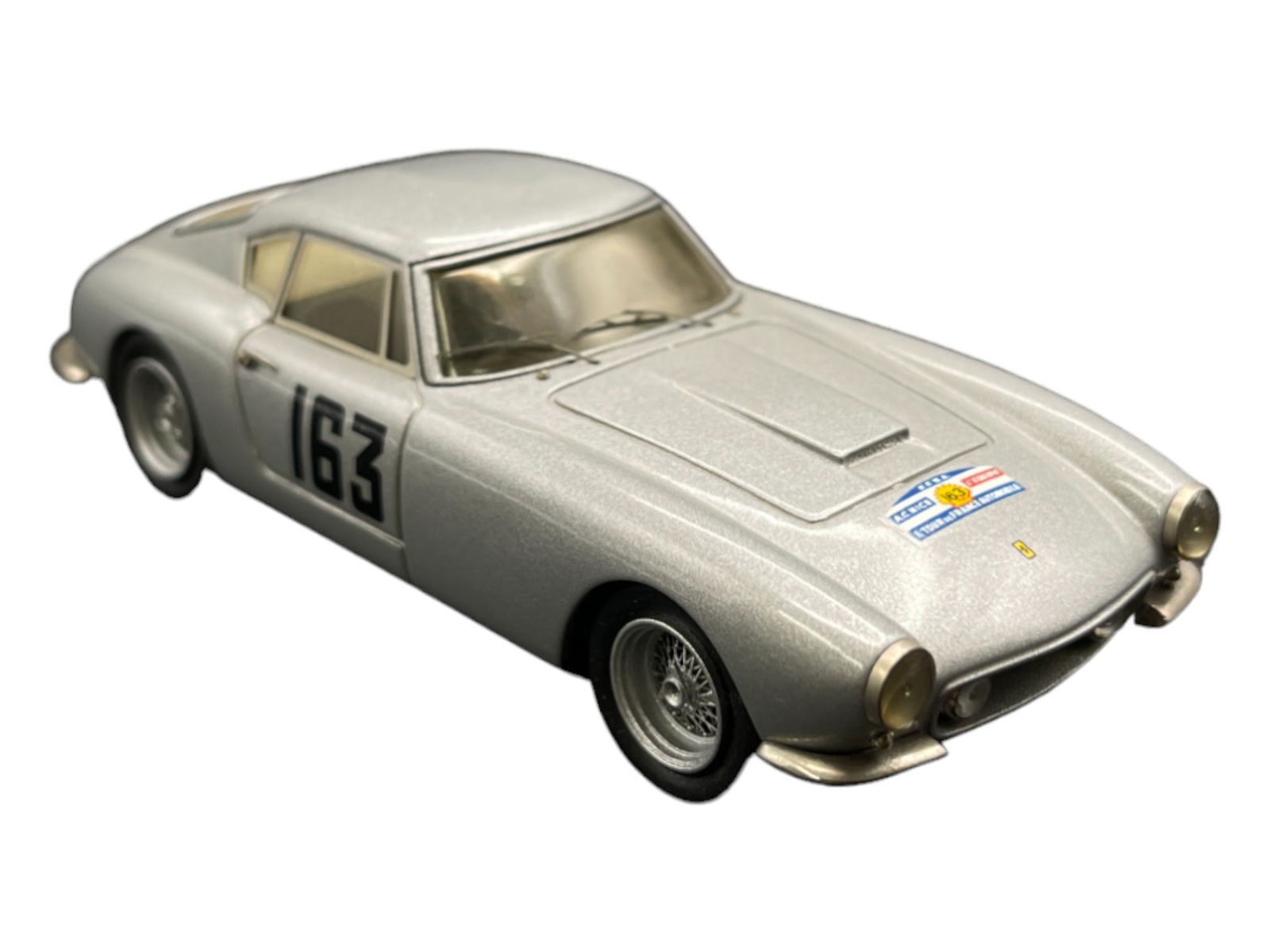 Vintage Model Car 1:43 Silver 163 Ferrari 250 GT LWB '59 - "Interm" Andre M. Ruf (1 of 5)