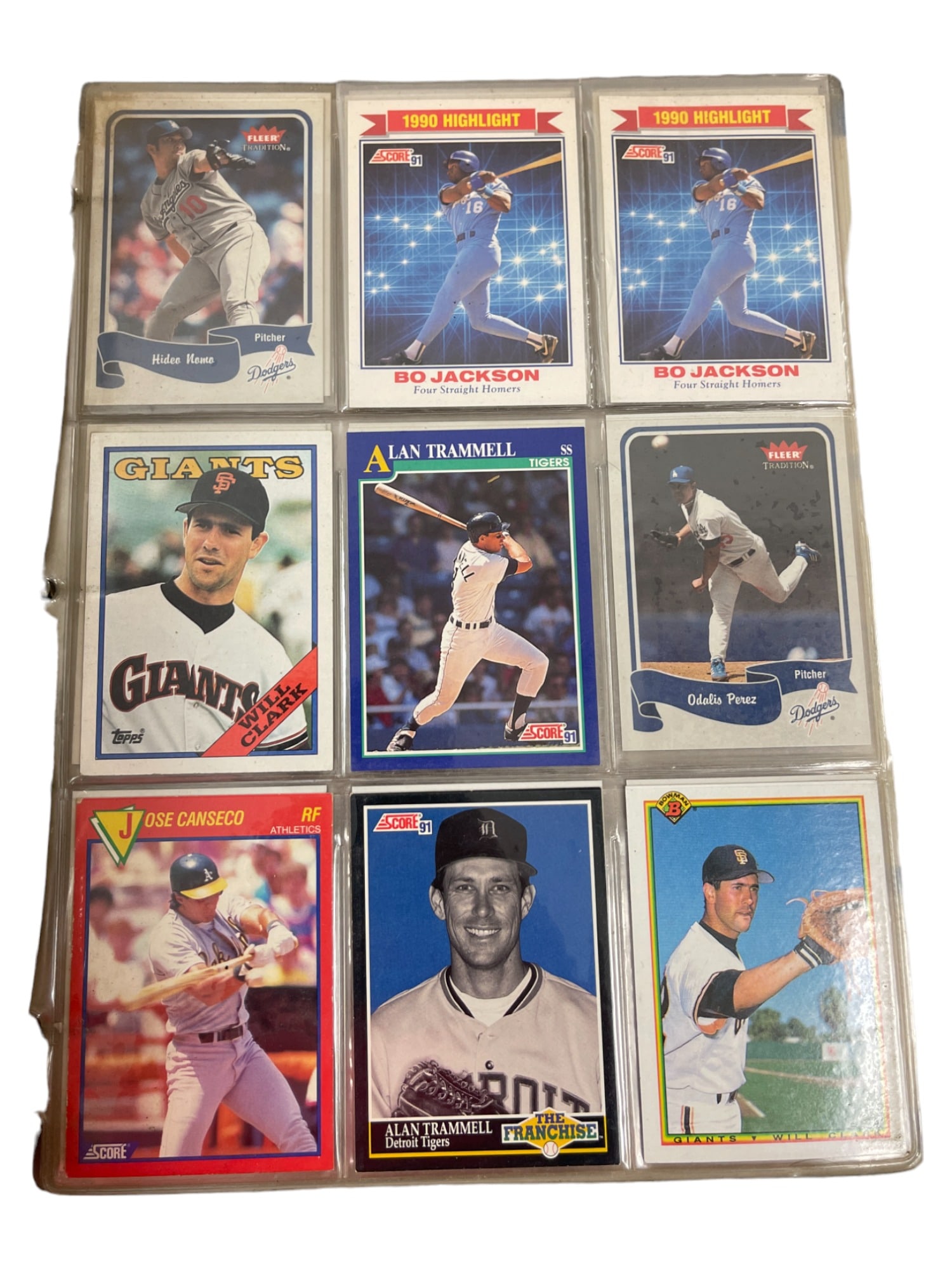 Vintage Baseball MLB Card Collection Lot (1 of 8)