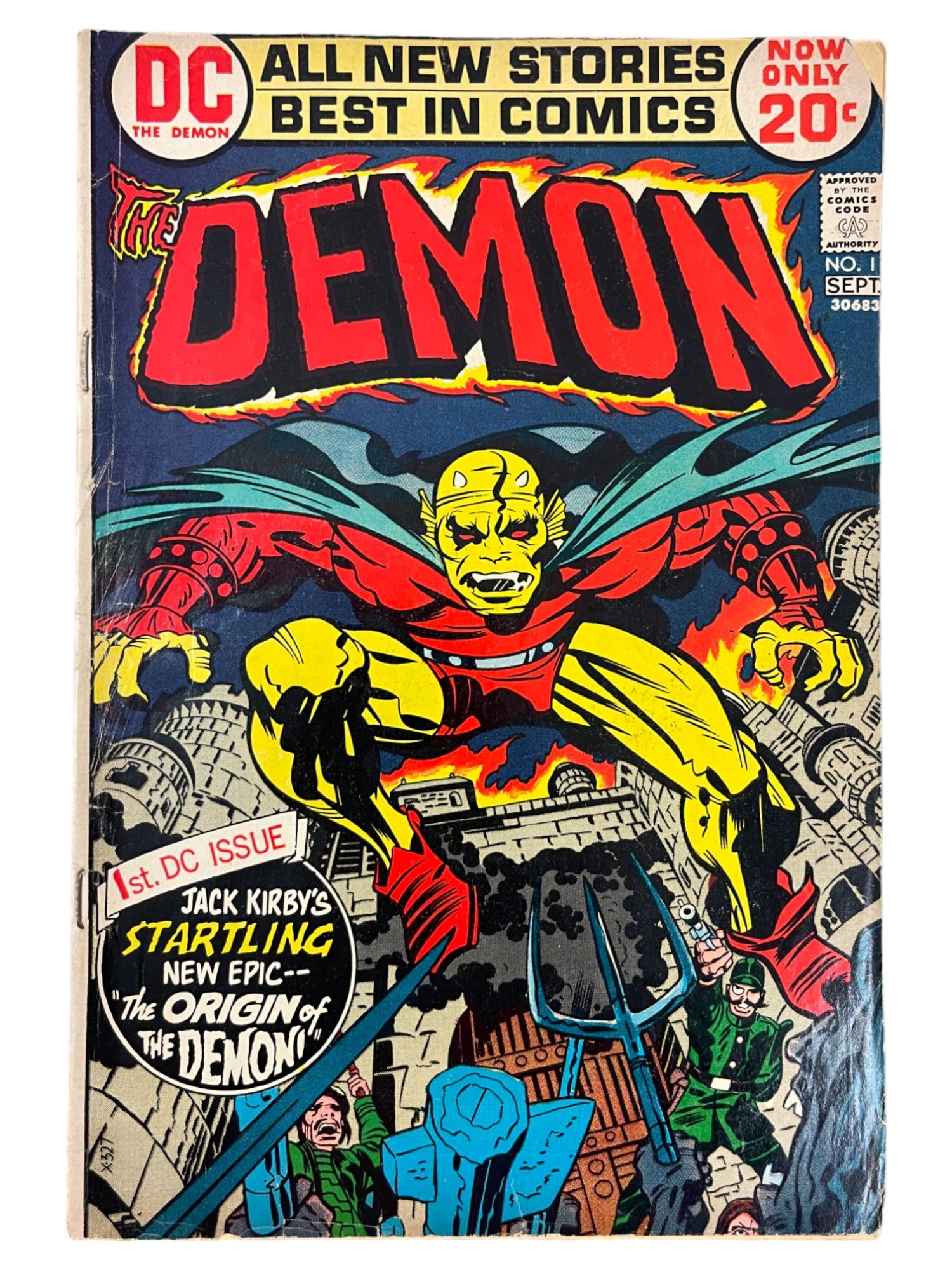 The Demon #1 DC Vintage Comic Book (1 of 5)