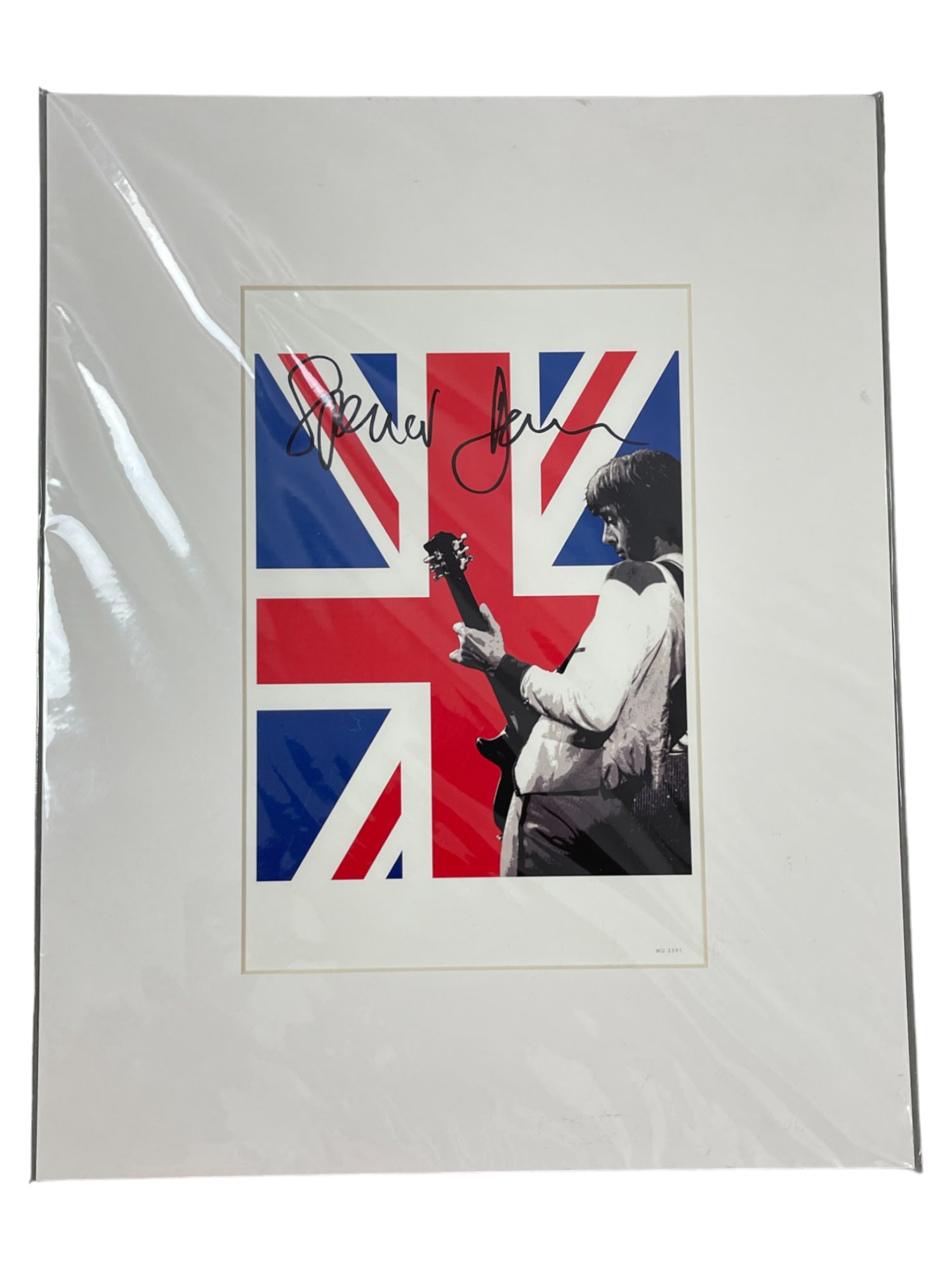 Spencer Davis Signed Matted Print (1 of 4)