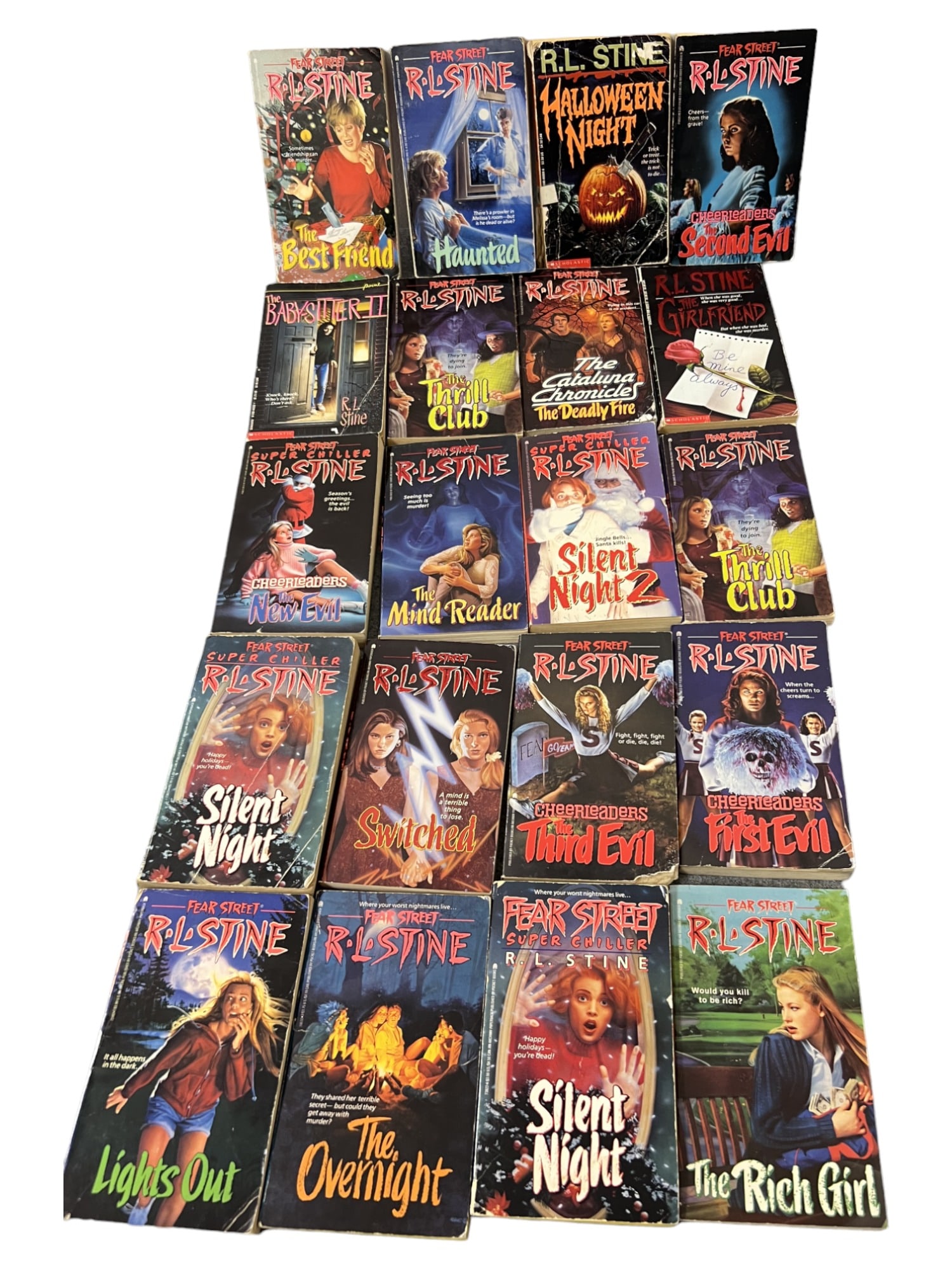 VINTAGE BOOK FEAR STREET R.L. STINE LOT 20 PAPERBACK (1 of 11)