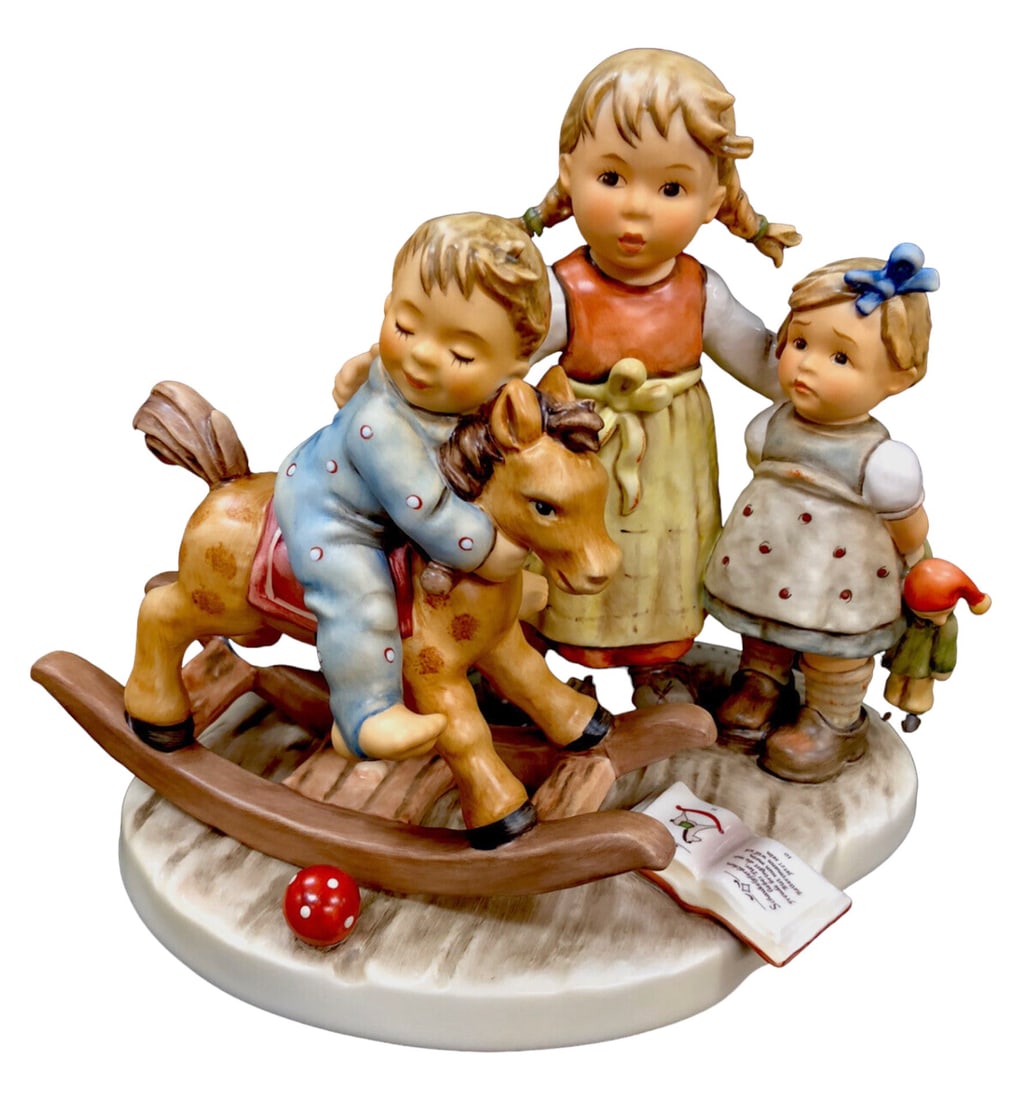 HUMMEL LIMITED ED LEARNING TO SHARE SCULPTURE #2250 BRAND (1 of 9)