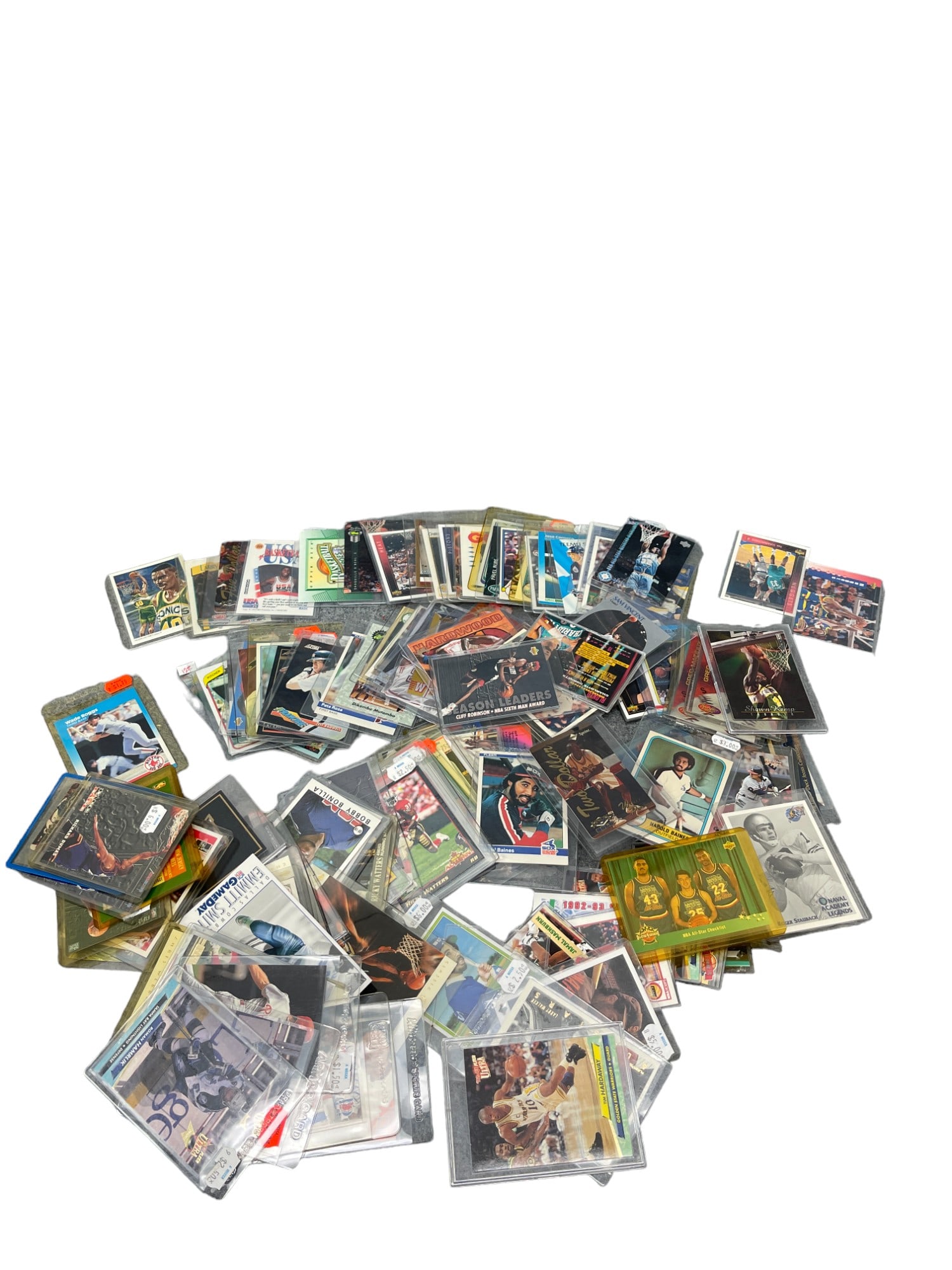 Vintage NBA Basketball Trading Card Collection Lot (1 of 9)