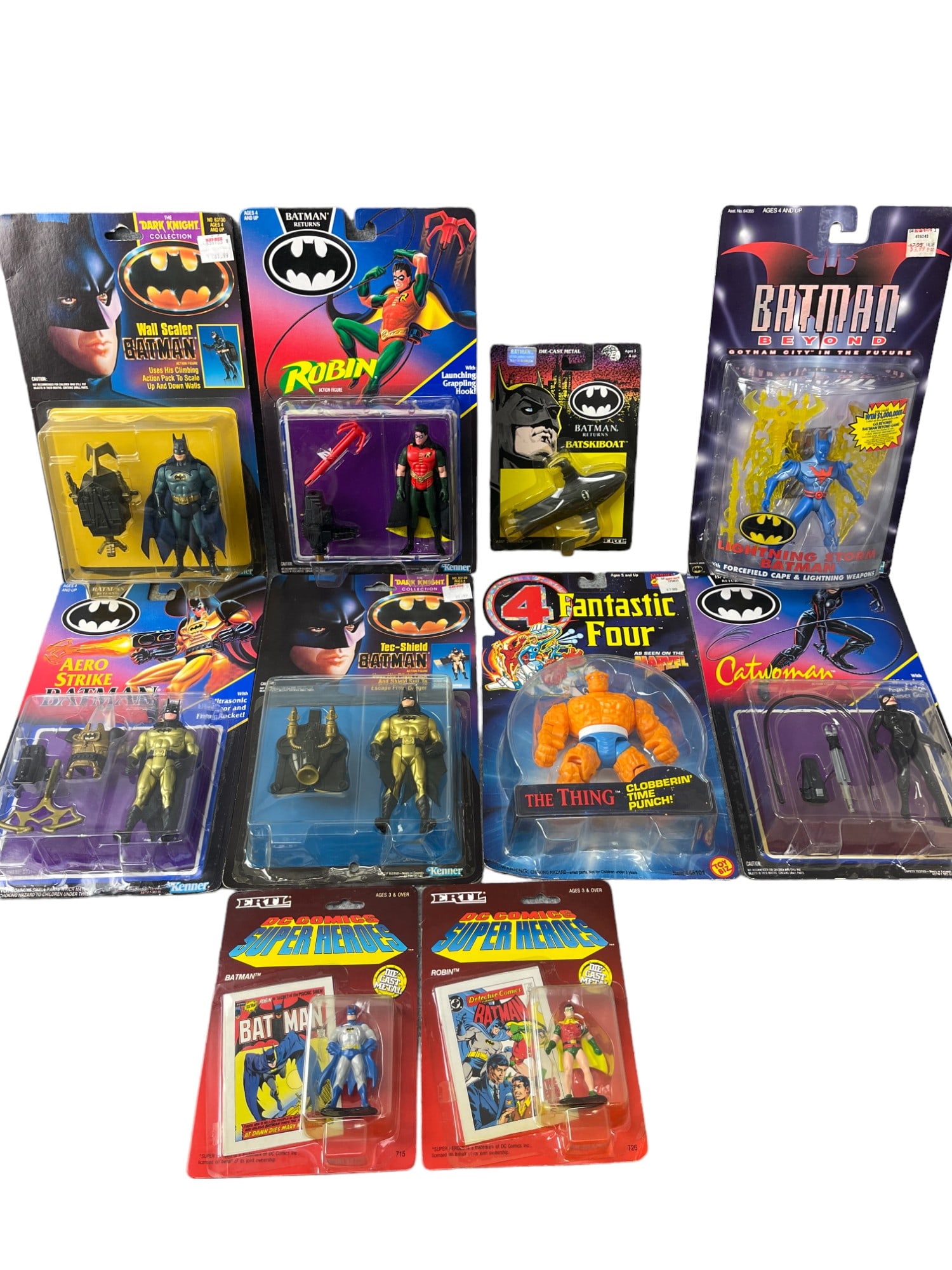 Vintage Superhero Action Figure Toy Collection Lot (1 of 7)