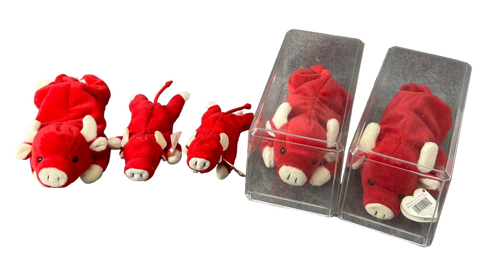 Ty Beanie Baby "Snort the Bull" Collection Lot (1 of 14)